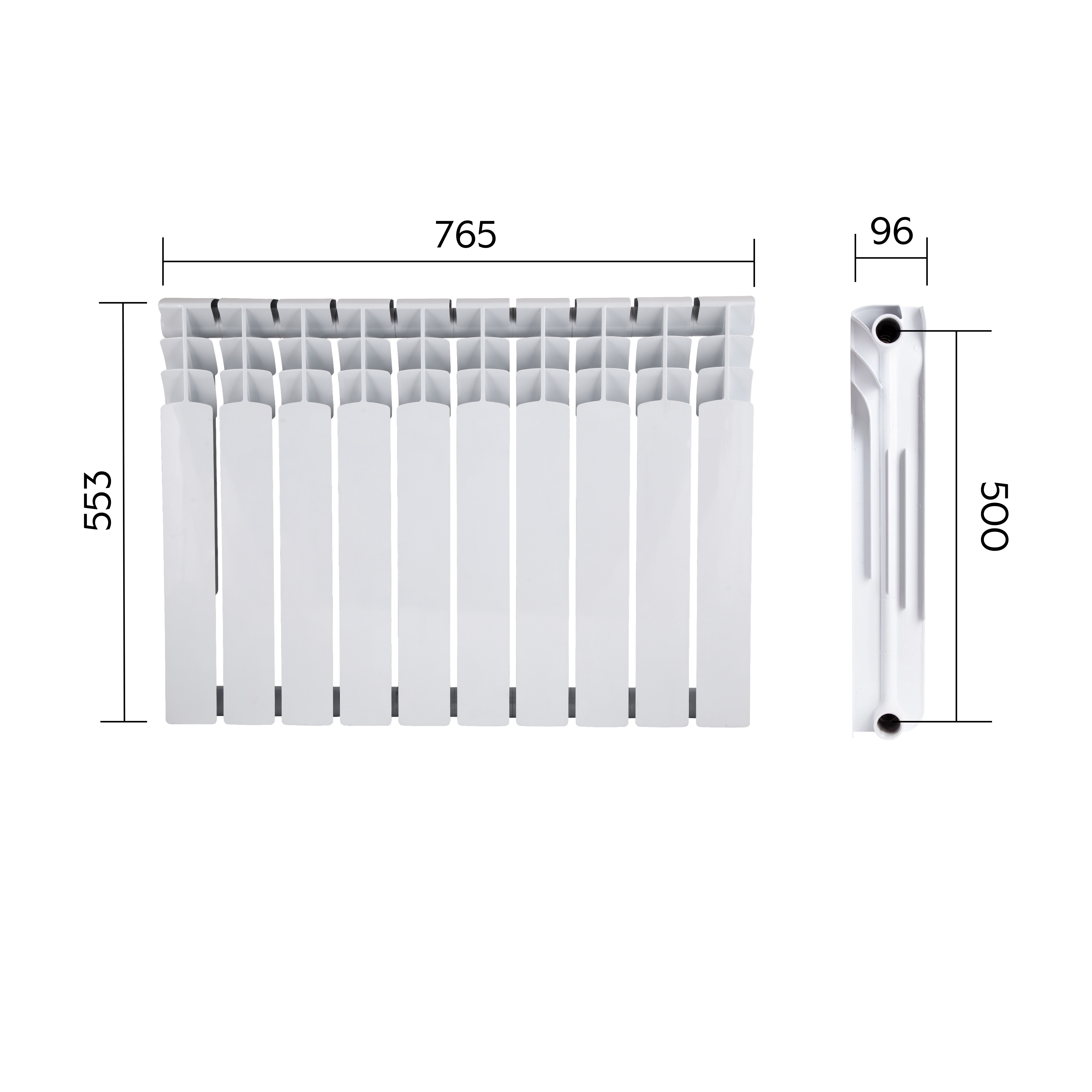 Радіатор біметалічний Thermo Alliance Bi-Ferrum 500/96 1