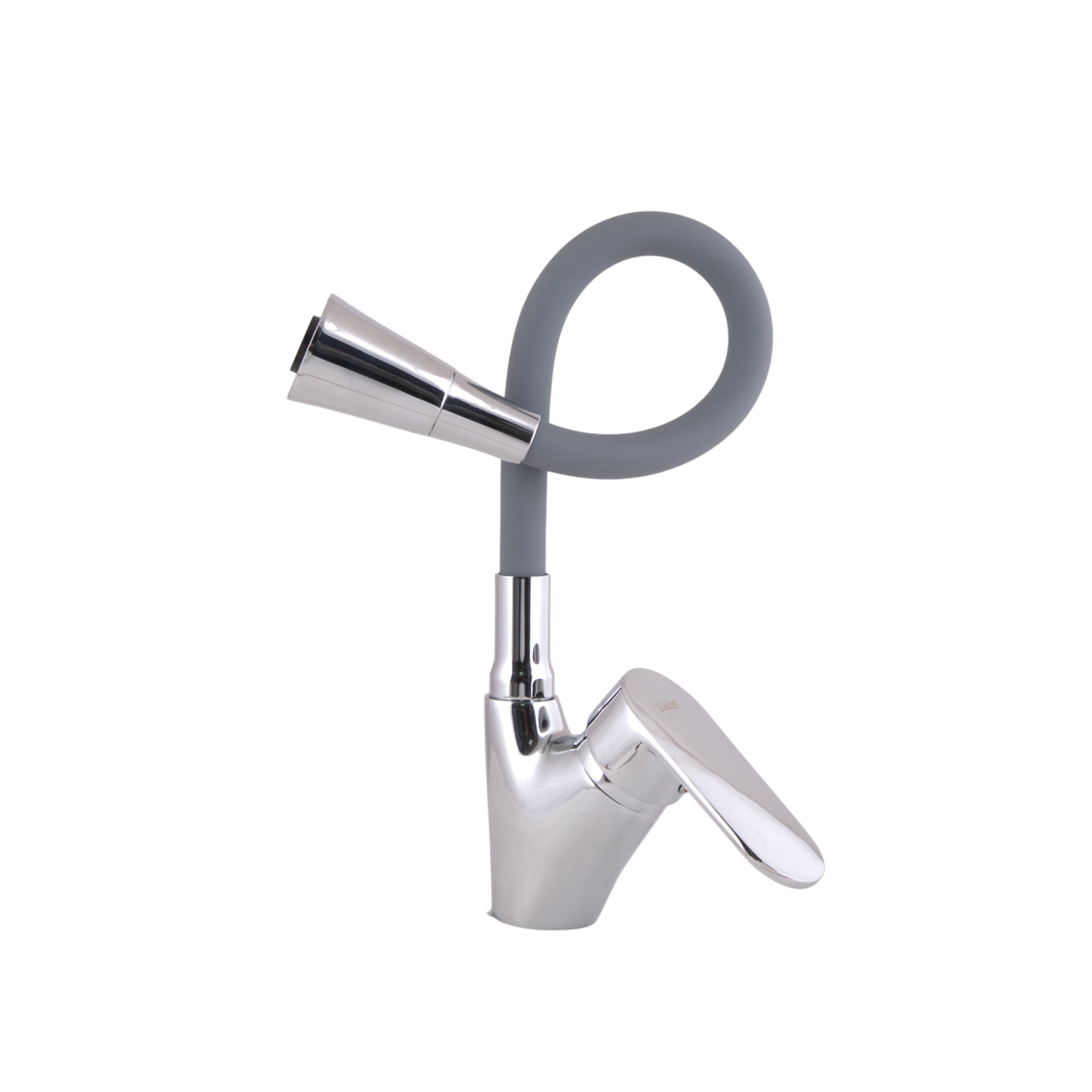 Змішувач для кухні Lidz Tani 007F3 з гнучким виливом (k40) LDTAN007F3GCR31869 Grey / Chrome 2