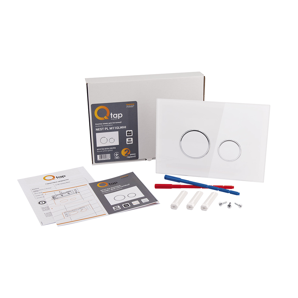 Панель змиву для унітаза Qtap Nest QT0111V1164GW 4