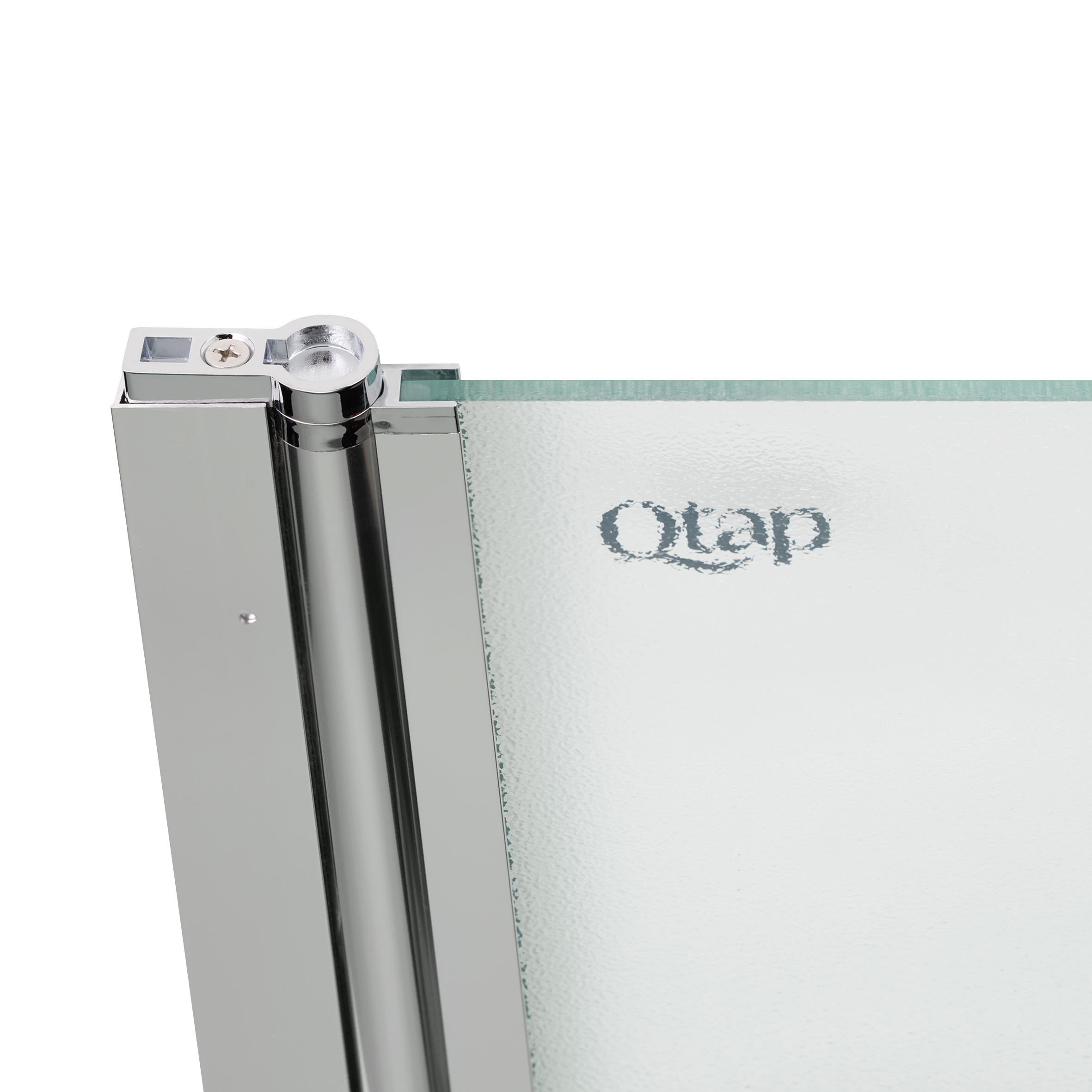 Штора на ванну Qtap Standard CRM407513APL скло Pear 6 мм, 75х130 см, ліва 3