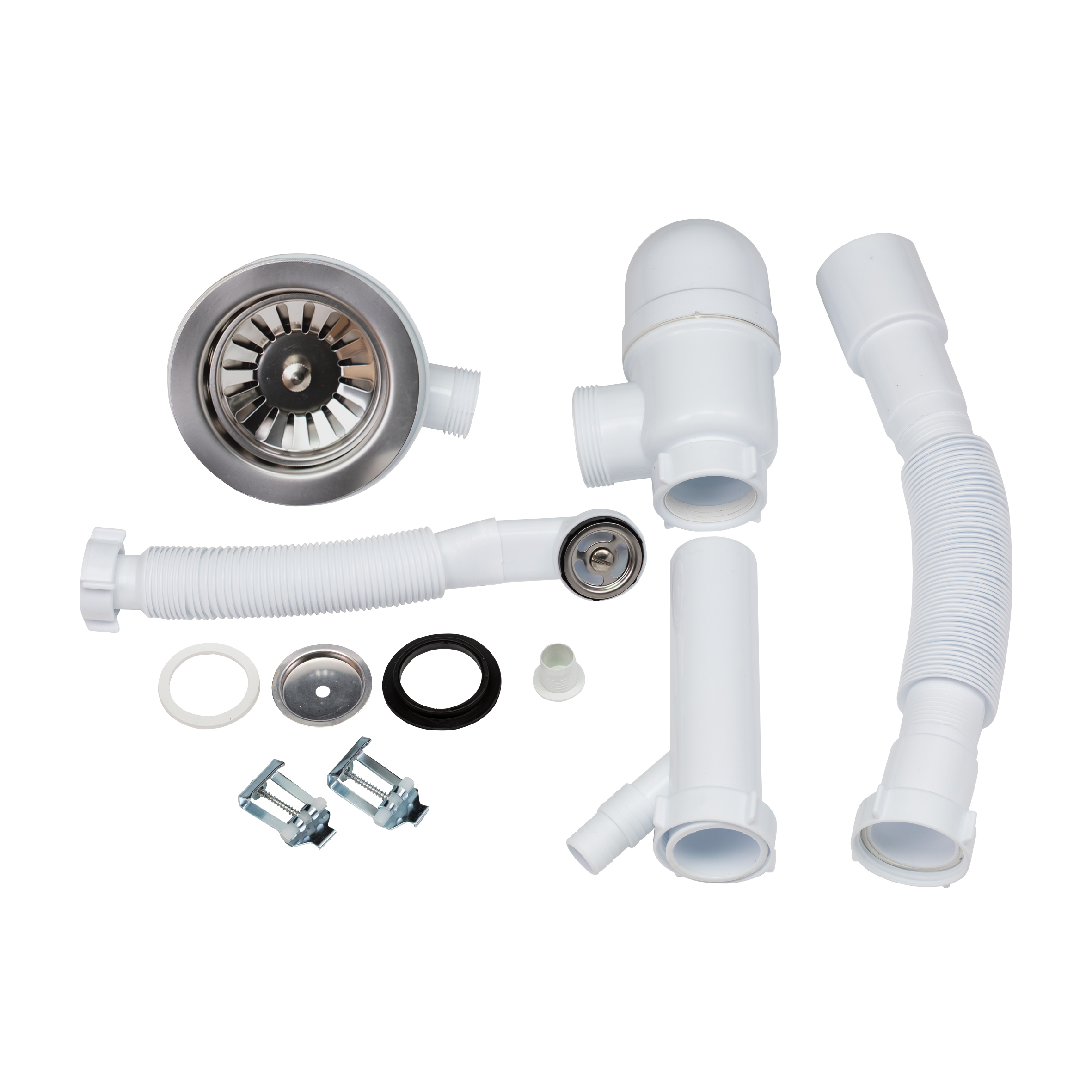 Кухонна мийка Lidz D510/200 WHI-01 (LIDZWHI01D510200) 5