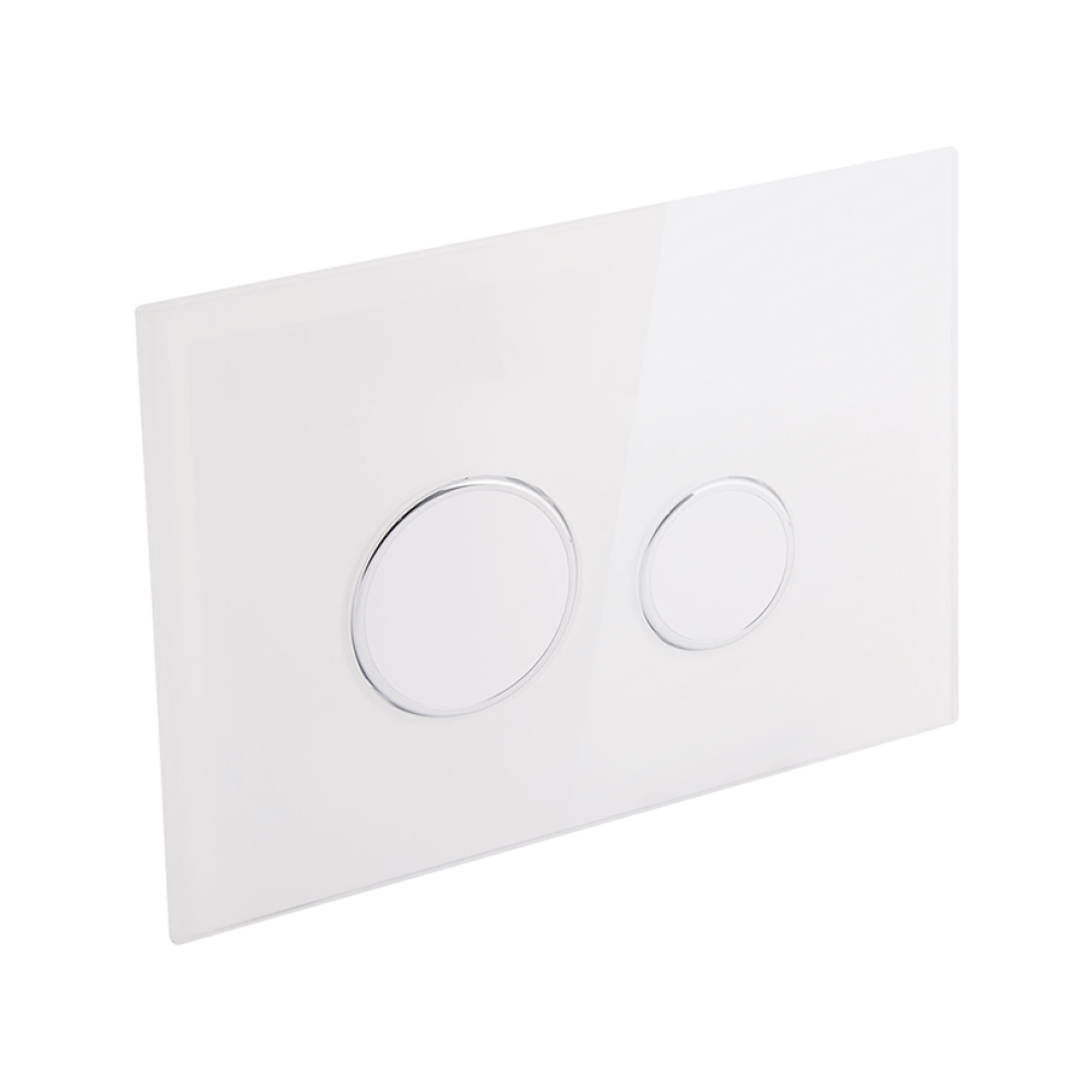 Набір інсталяція 4 в 1 Qtap Nest ST з круглою панеллю змиву QT0133M425V1164GW 4