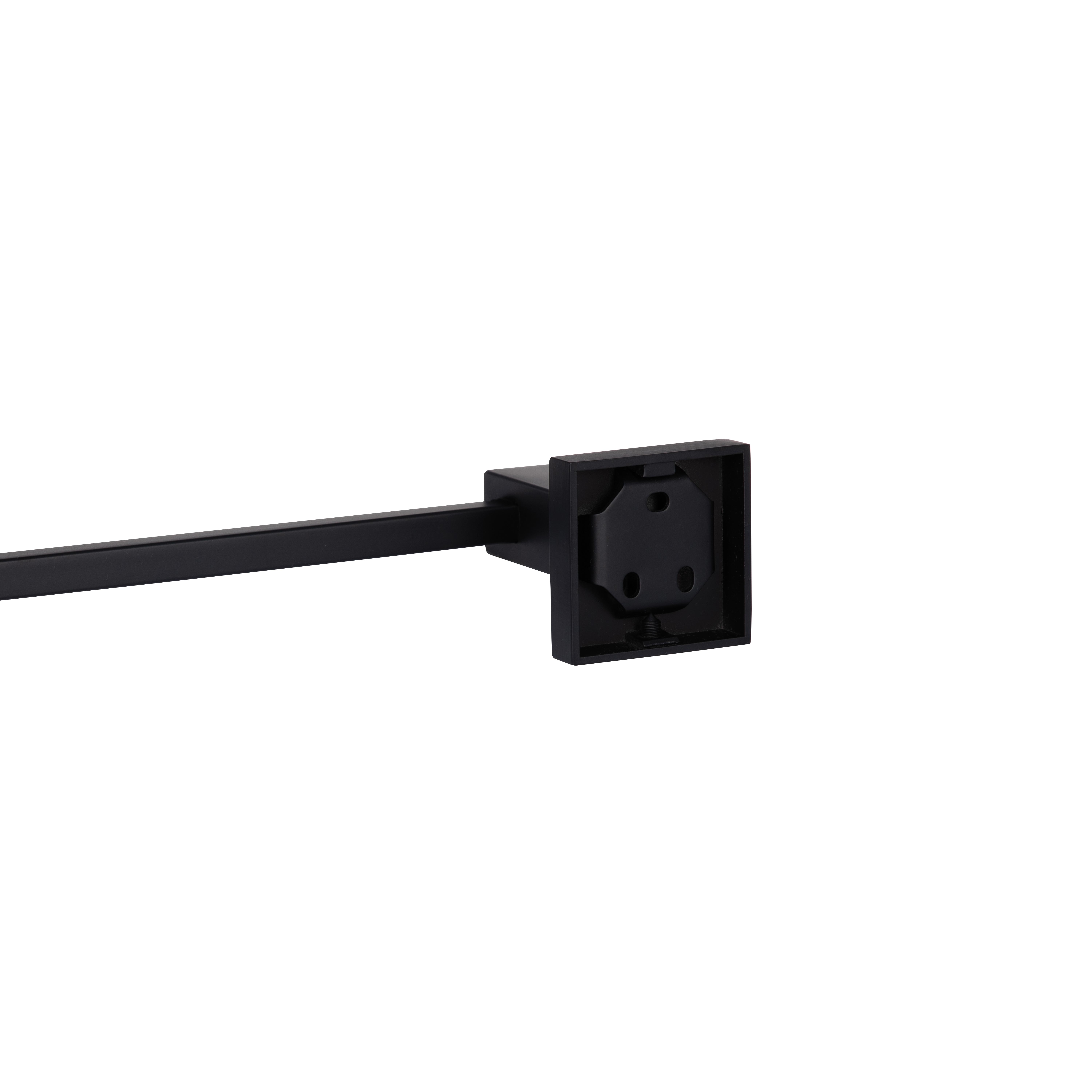Тримач для рушника Qtap Crow 590 мм QTDRZAK7201103B Black (Držák) 2