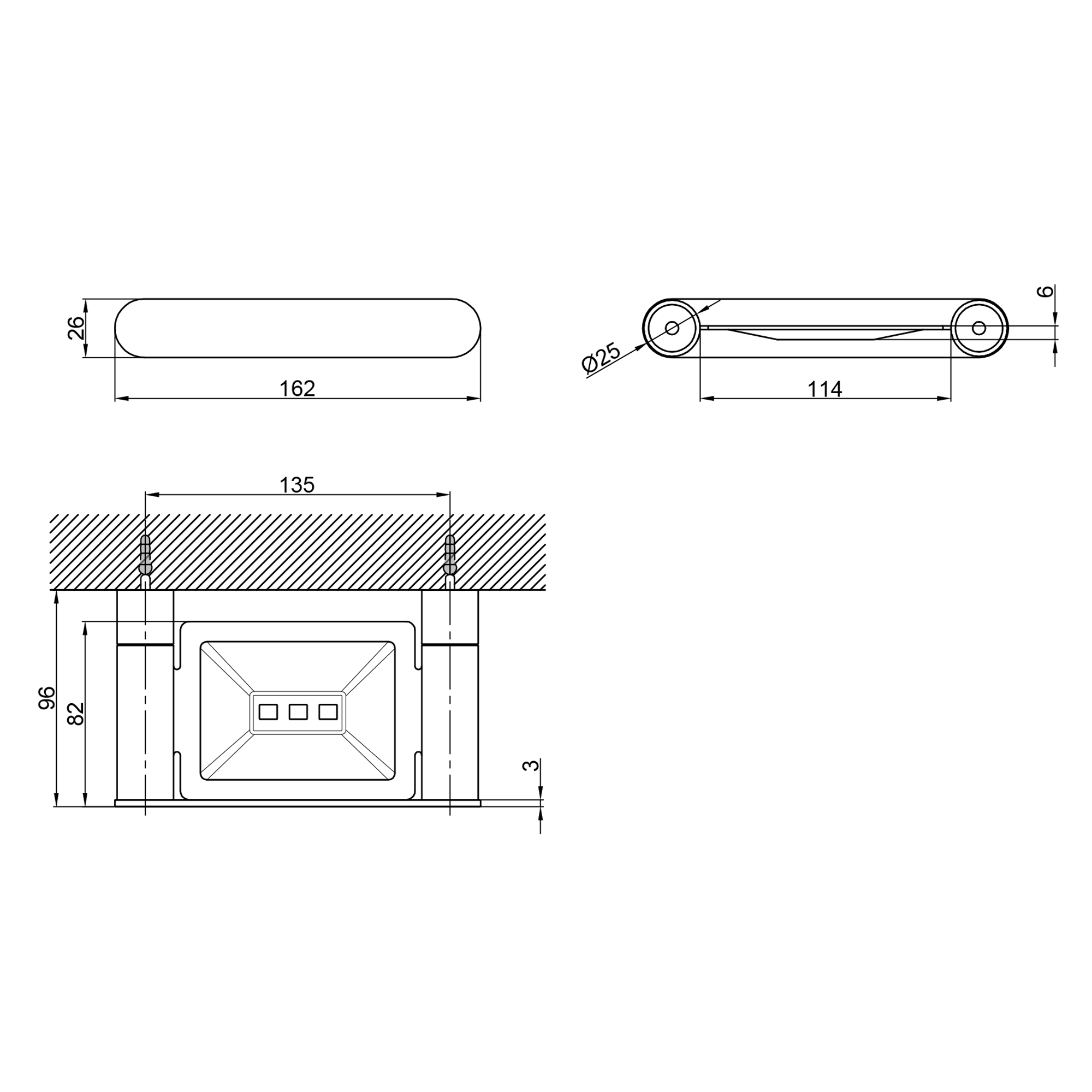 Мильниця Qtap Scorpio настінна QTMDK4102103B Black (Mýdlenka) 1