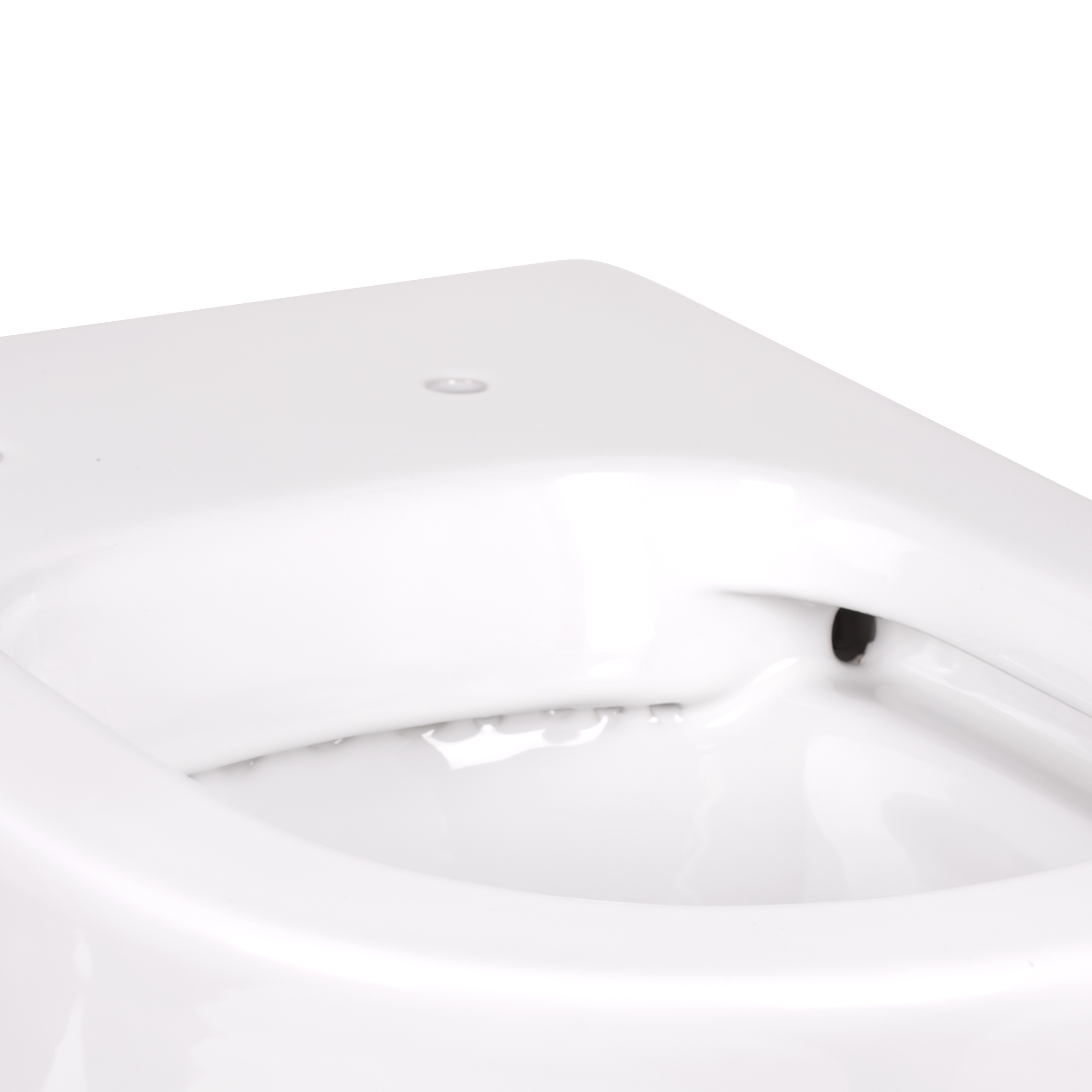 Унітаз підлоговий Qtap Swan безобідковий з сідінням Soft-close QT16223178W 6