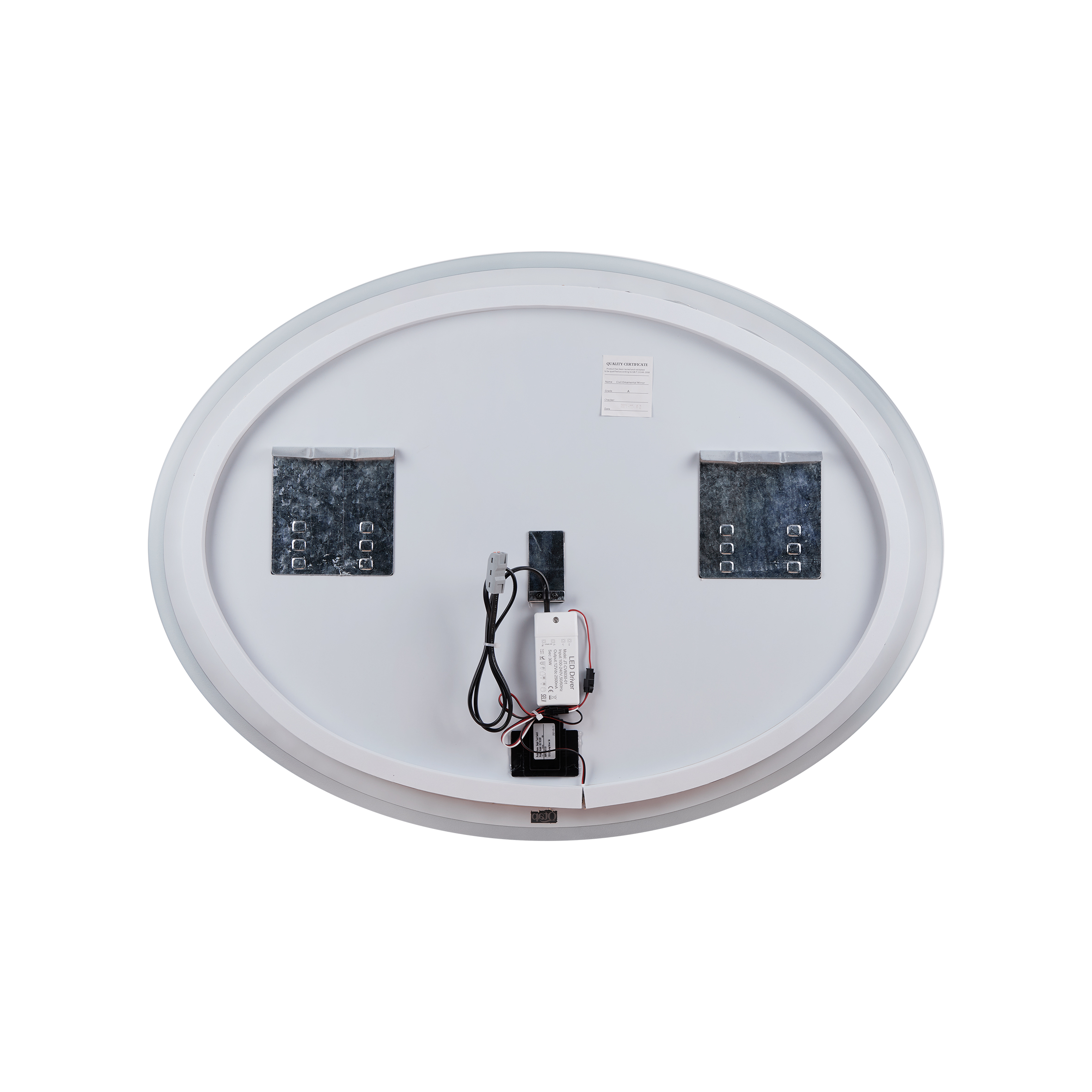 Дзеркало Qtap Virgo 780х580 з LED-підсвічуванням Touch, димер, рег. яскравості QT18783502W 4