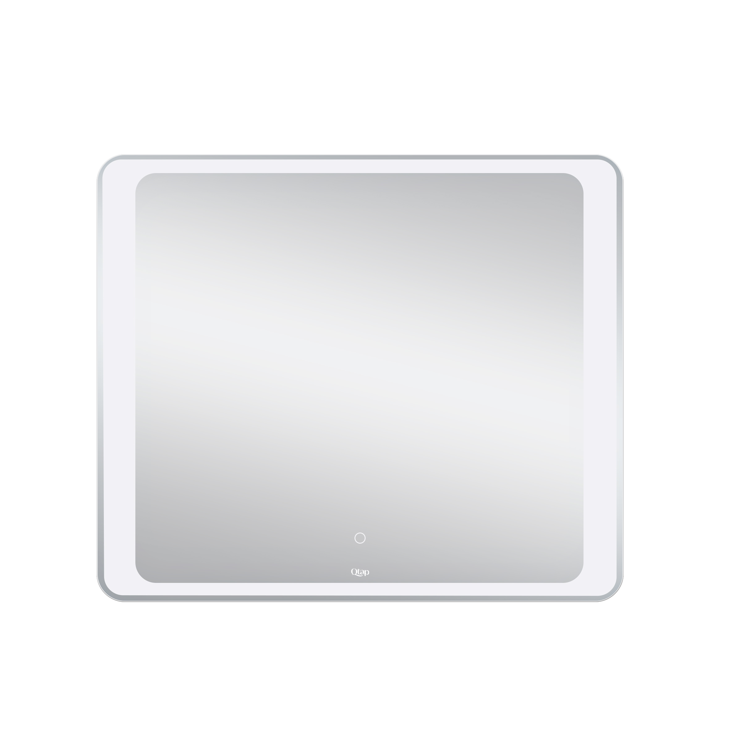 Дзеркало Qtap Leo 800х700 з LED-підсвічуванням Touch, димер, рег. яскравості QT117814187080W 2