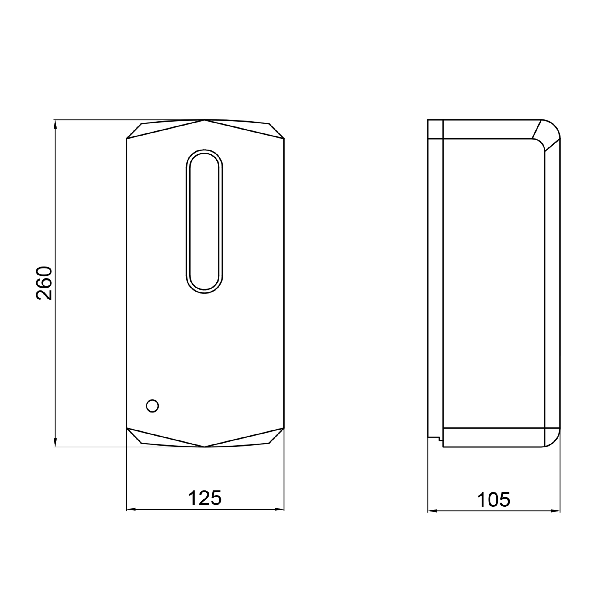 Дезінфектор Qtap Pohodli 6V безконтактний QT170WH42923 White (Zdraví) 1