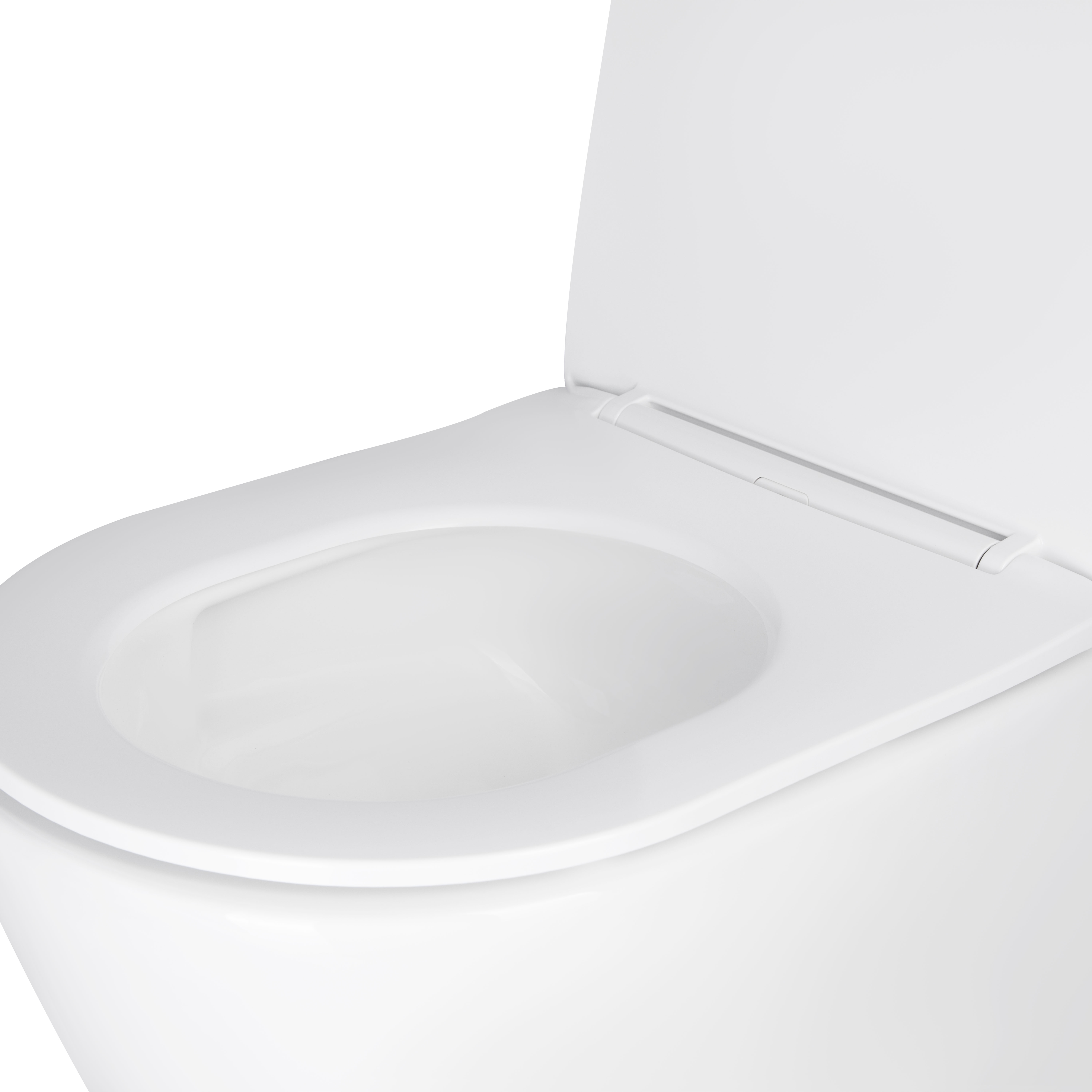 Унітаз підвісний Qtap Swan безободковий Ultra Quiet з сидінням Soft-close QT16335179W 5