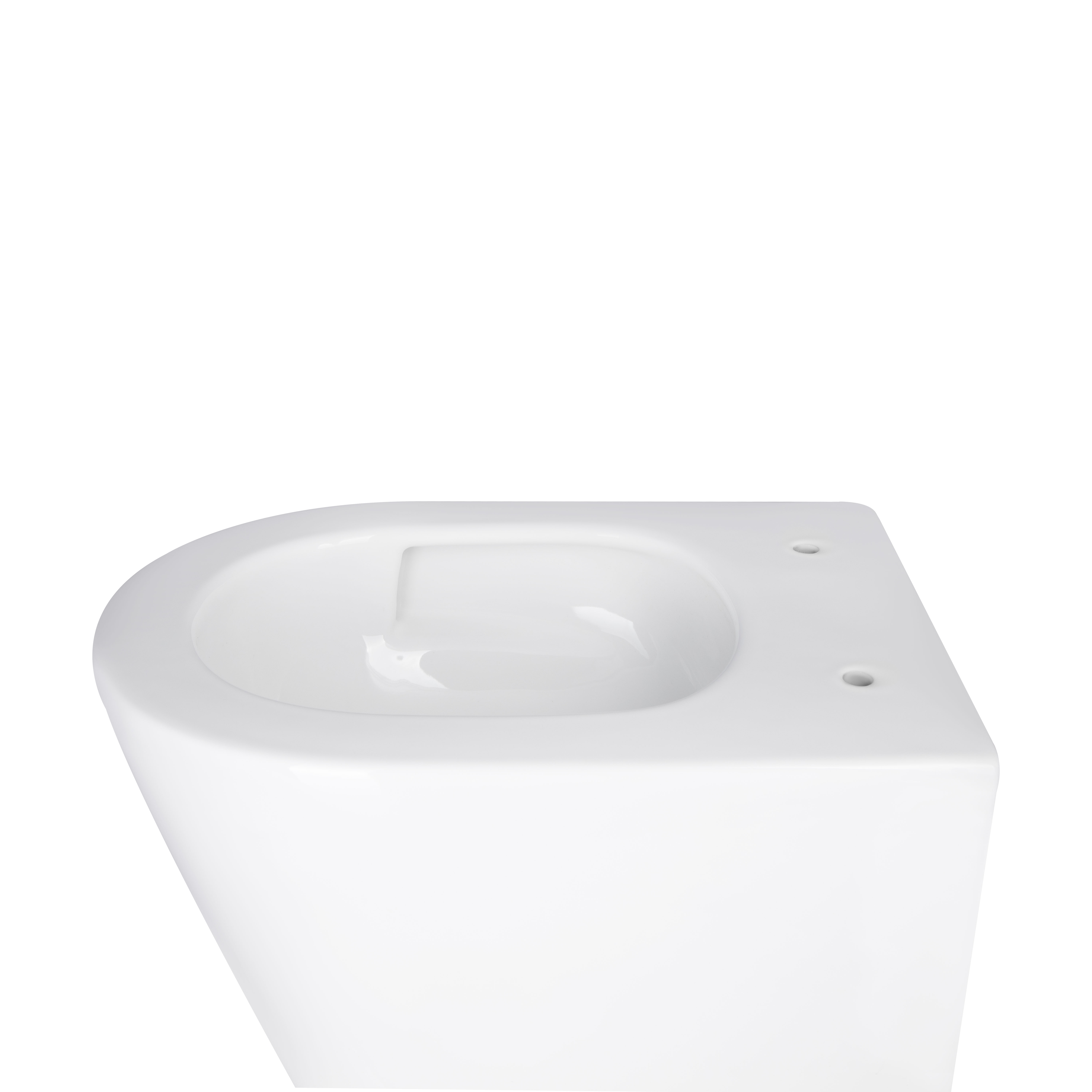 Унітаз підвісний Qtap Swan безободковий Ultra Quiet з сидінням Soft-close QT16335179W 8