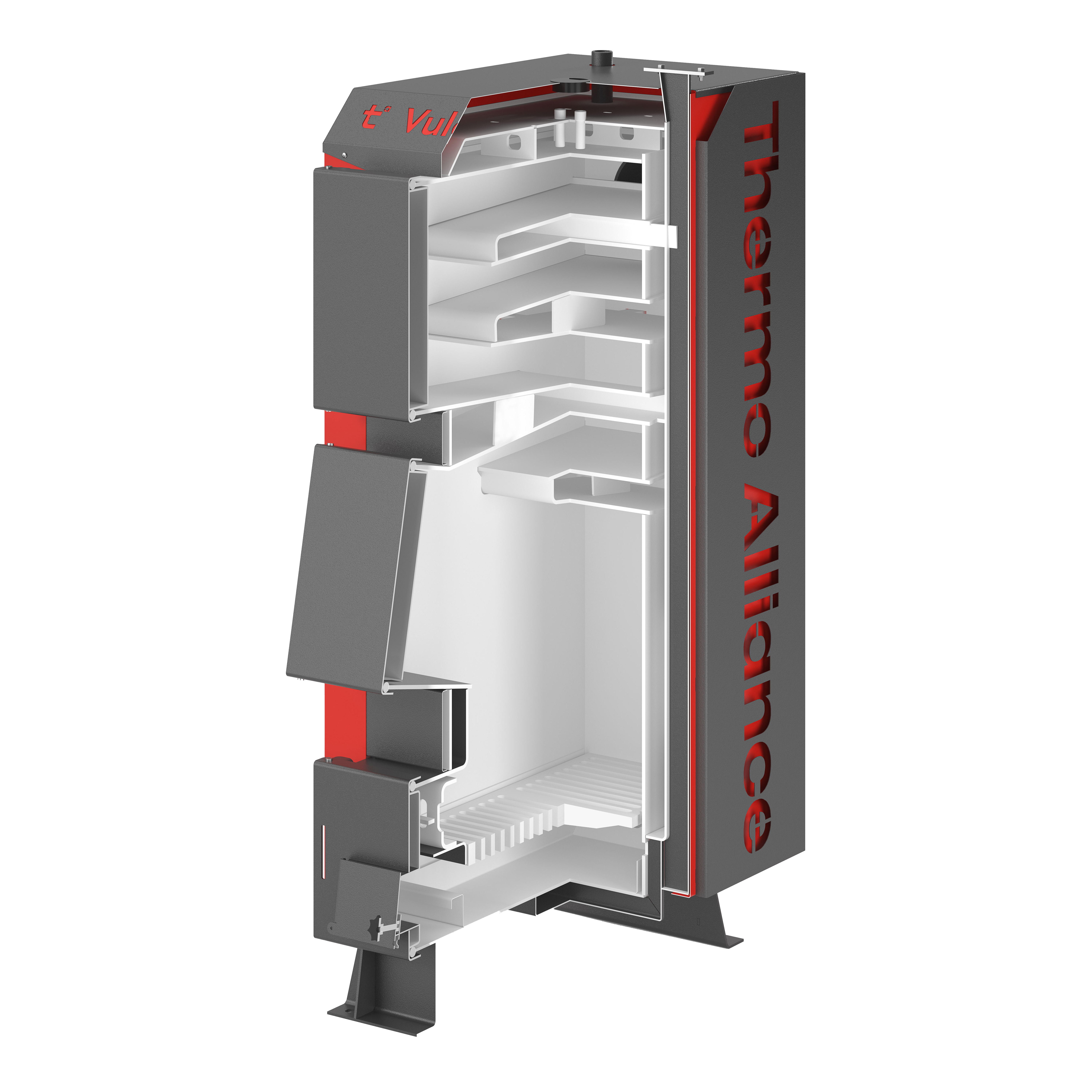 Котел твердопаливний сталевий Thermo Alliance Vulcan V 4.0 SF 15 4