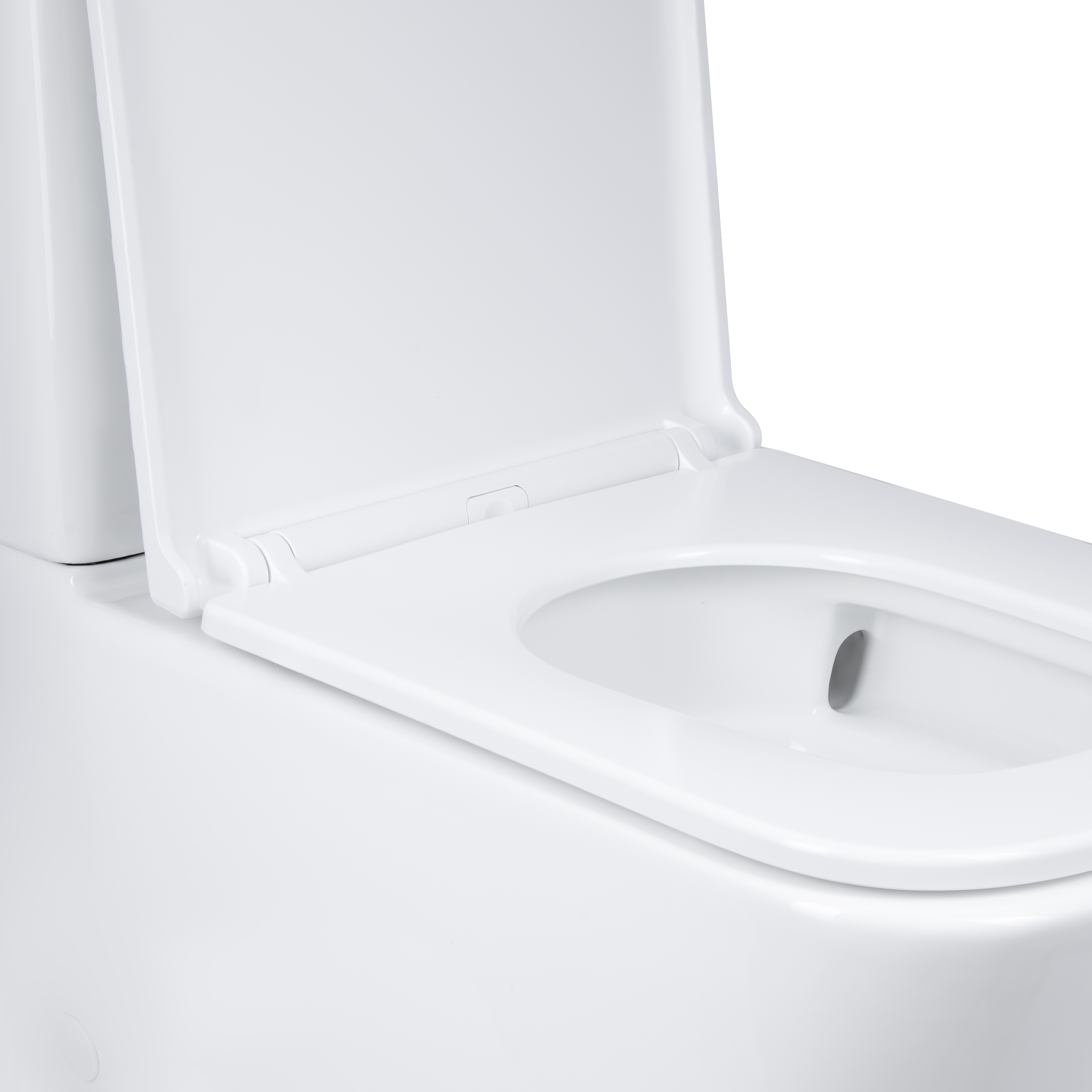 Унітаз підлоговий Qtap Tern Ultra Quiet безобідковий з сидінням Soft-Close QT17222175AUQ1W White 6