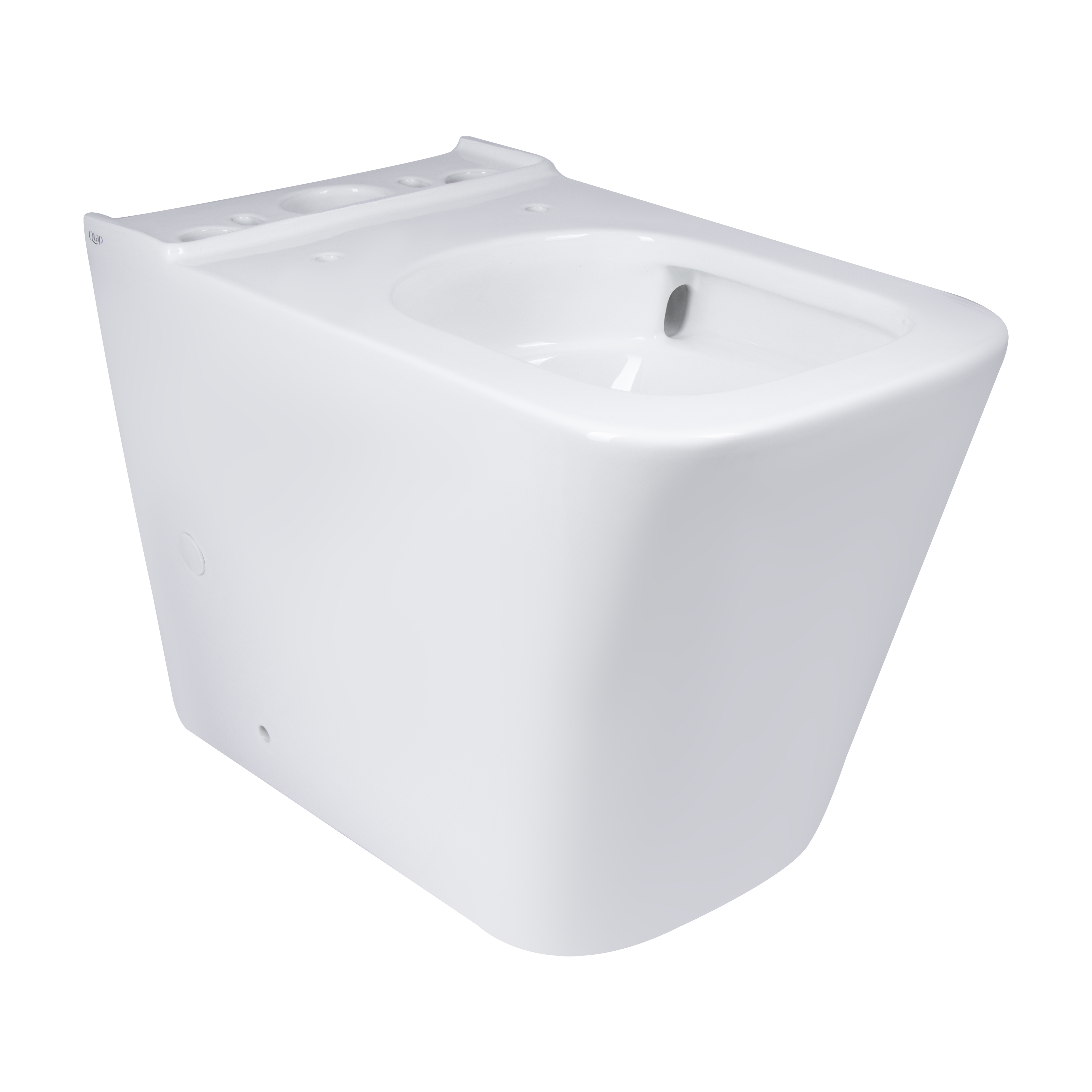 Унітаз підлоговий Qtap Tern Ultra Quiet безобідковий з сидінням Soft-Close QT17222175AUQ1W White 8