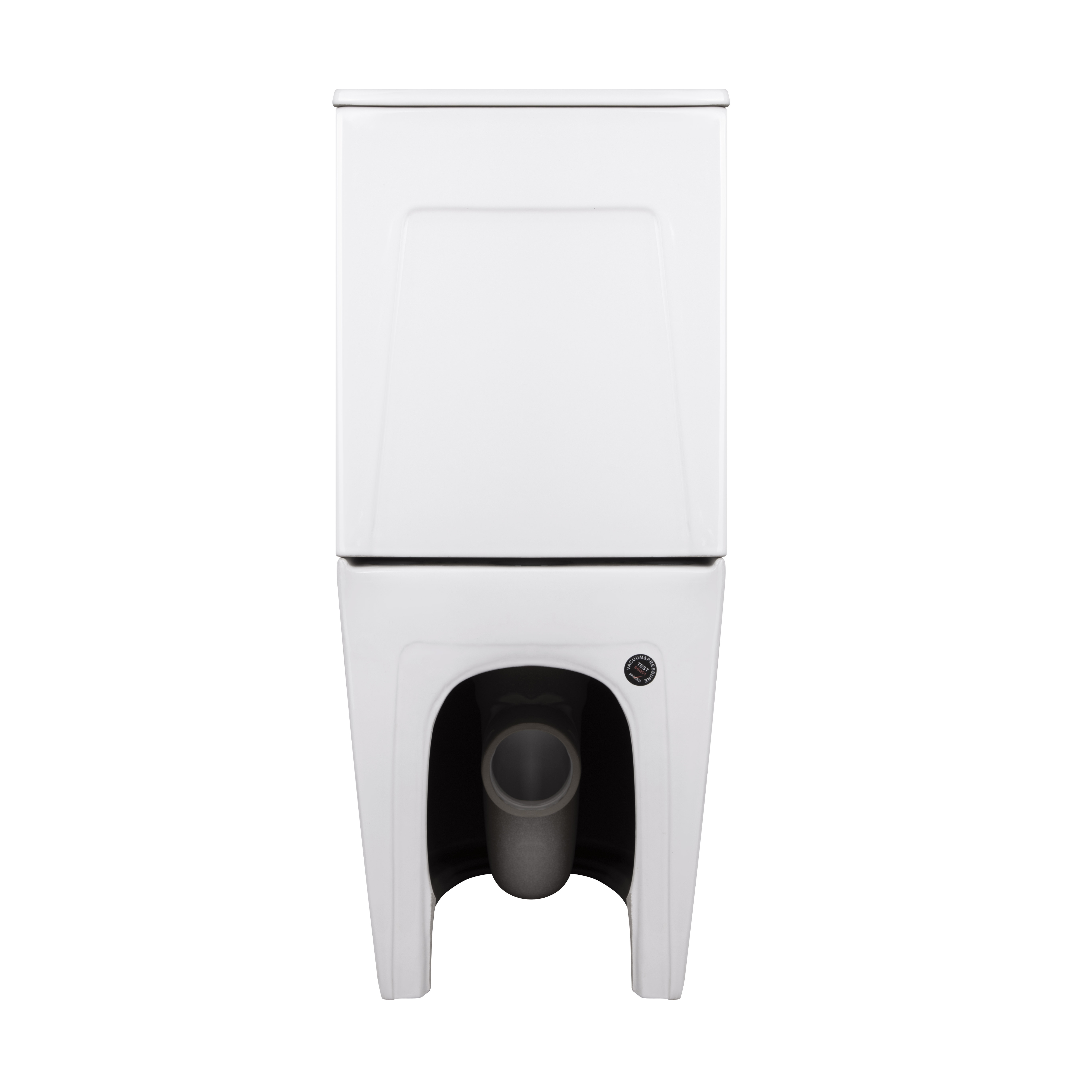 Унітаз-компакт Qtap Robin Ultra Quiet безободковий з сидінням Soft-close QT13222128AUQ1W 6