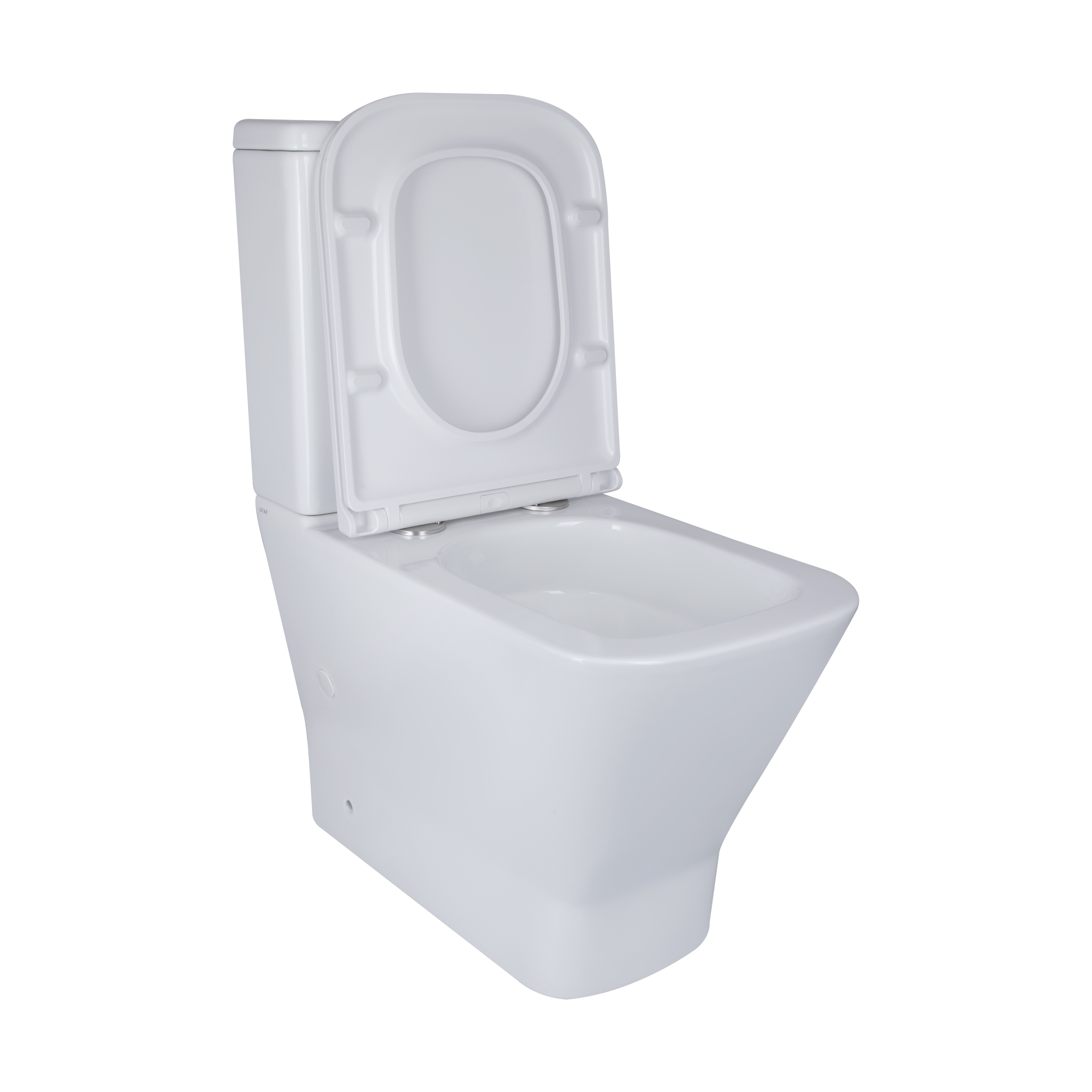 Унітаз-компакт Qtap Cardinal Ultra Quiet безободковий з сидінням Soft-close QT04222168AUQ3W 3