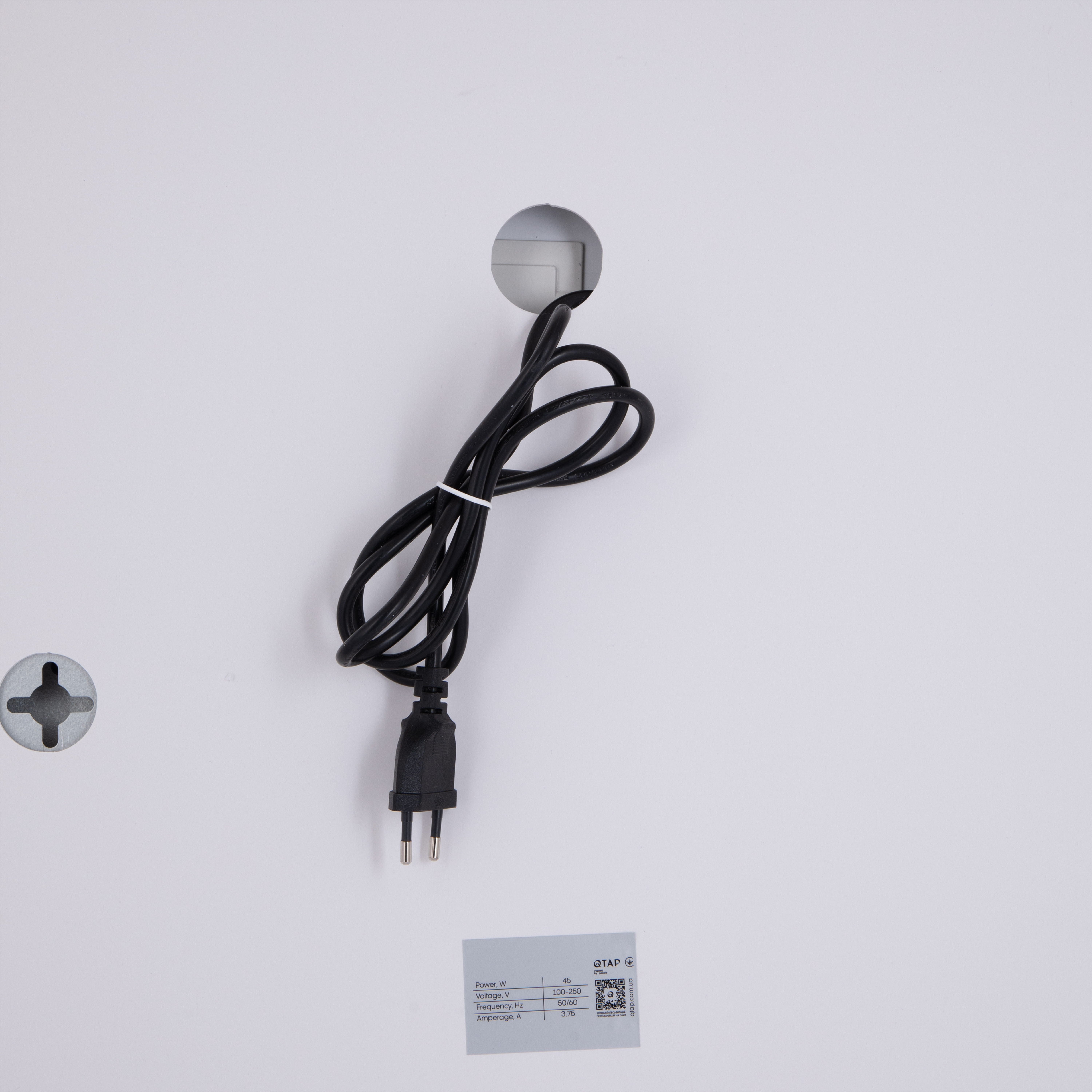 Дзеркало Qtap Gemini 800х700 з LED-підсвічуванням Touch, з антизапотіванням, з димером, рег. темп. кольору (3000-6500K) Reverse QT2578R8070 6