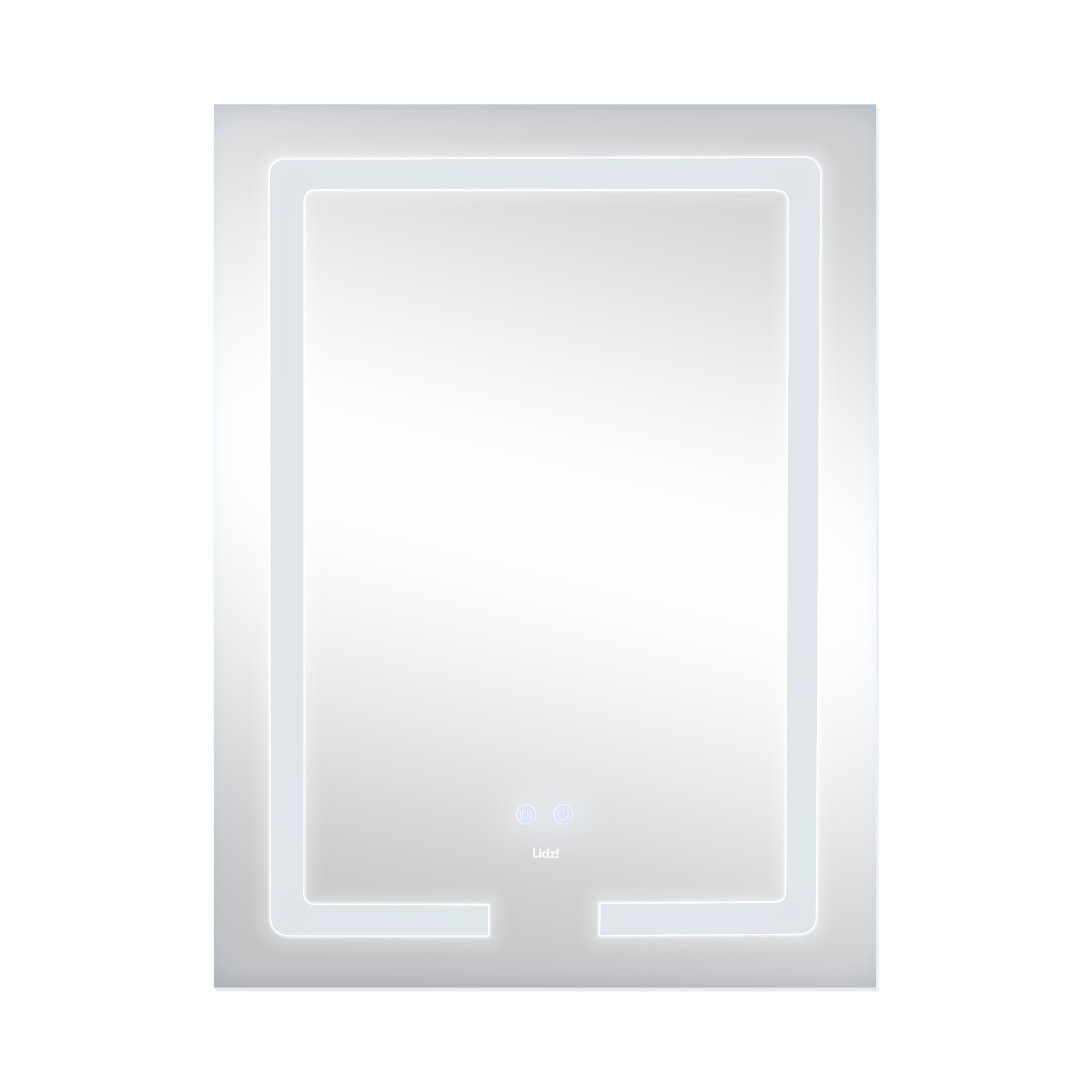 Дзеркало Lidz Kubis 600х800 з LED-підсвічуванням Touch, з антизапотіванням, з димером, рег. яскравості LD78LF9376080 3