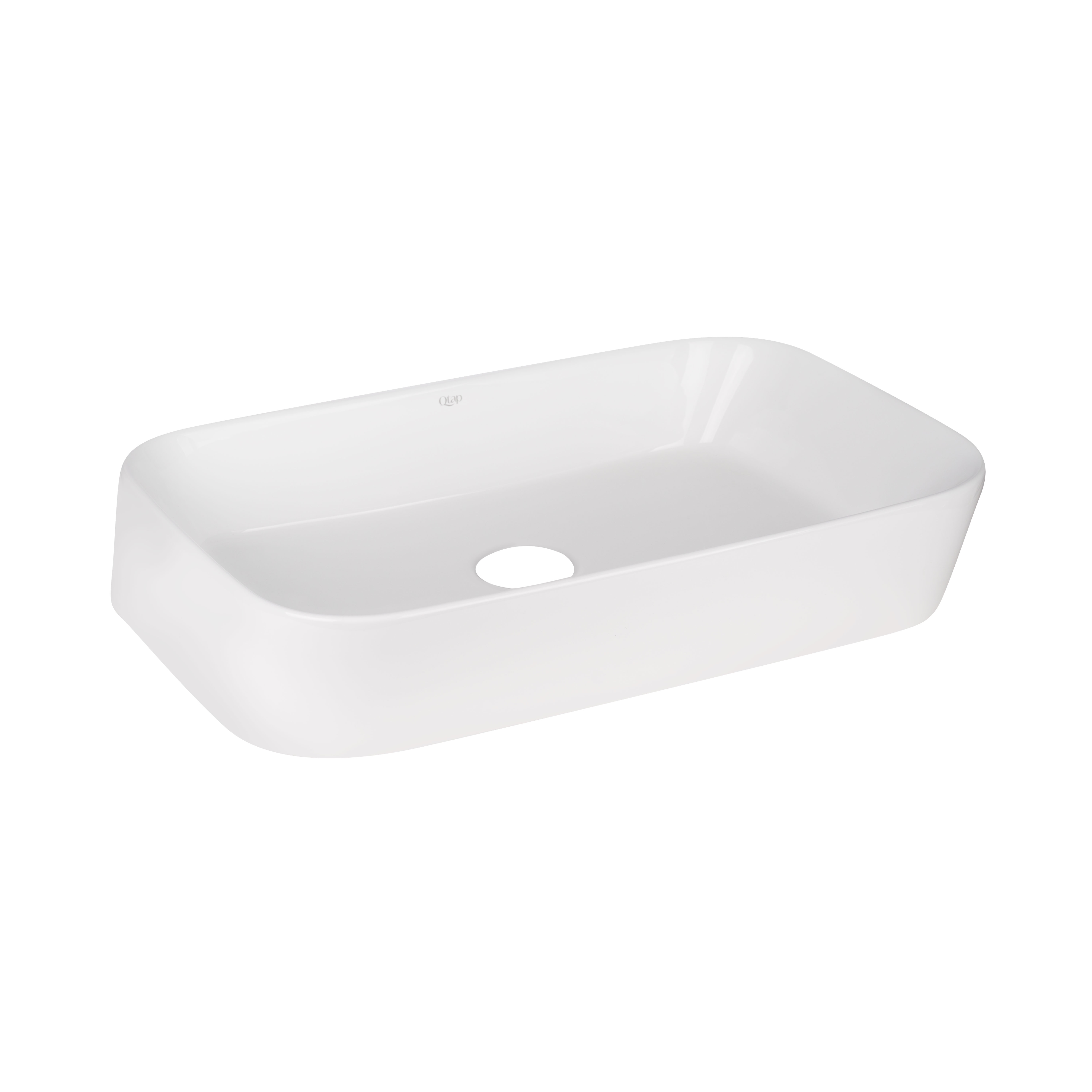 Раковина-чаша Qtap Scorpio 550х390х120 White QT14112243WN 3