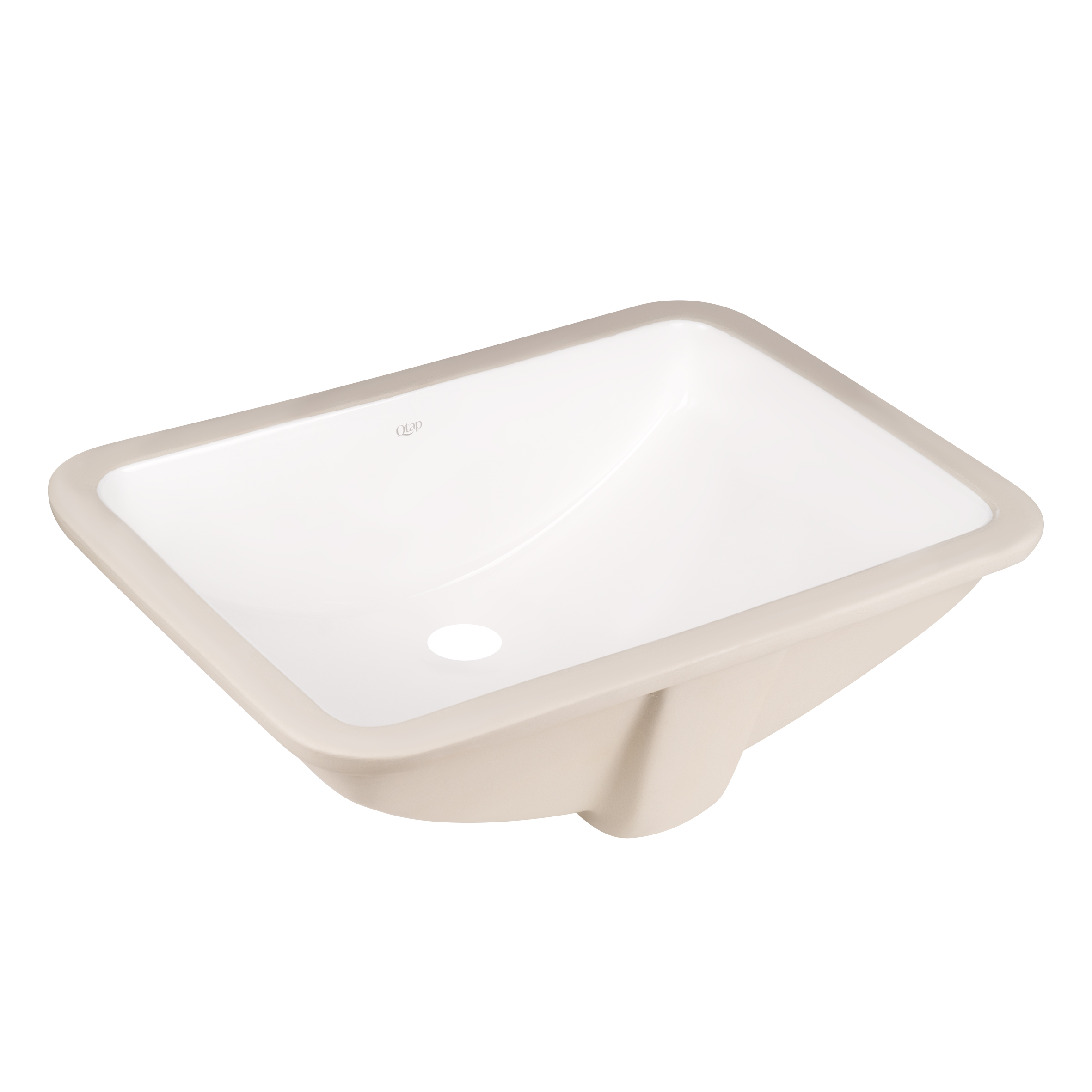 Раковина Qtap Stork 535x365x215 White QT1511H0422DW 3