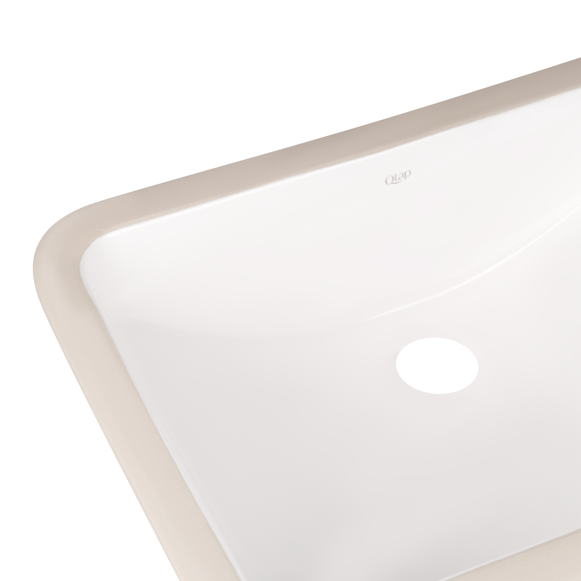 Раковина Qtap Stork 535x365x215 White QT1511H0422DW 4