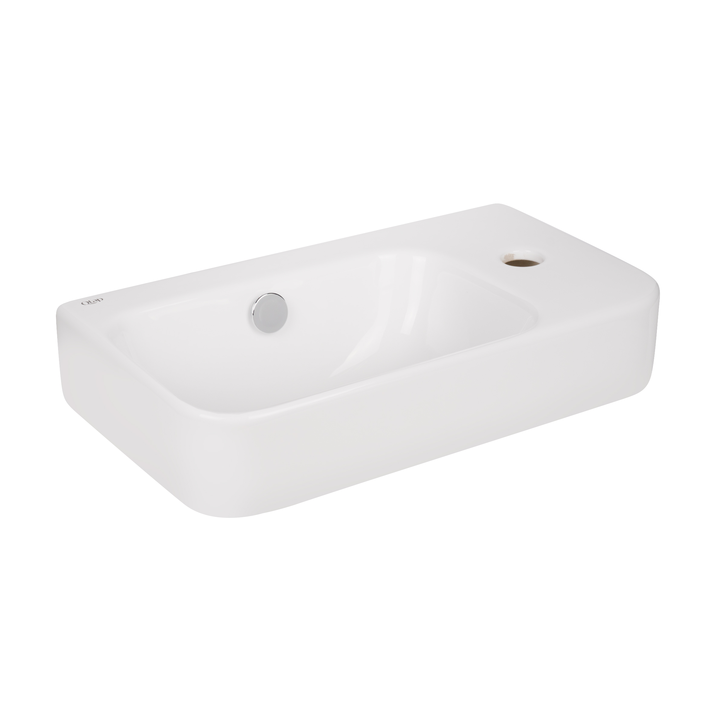 Раковина Qtap Tern 450х250х158 White QT1711H02LW 3