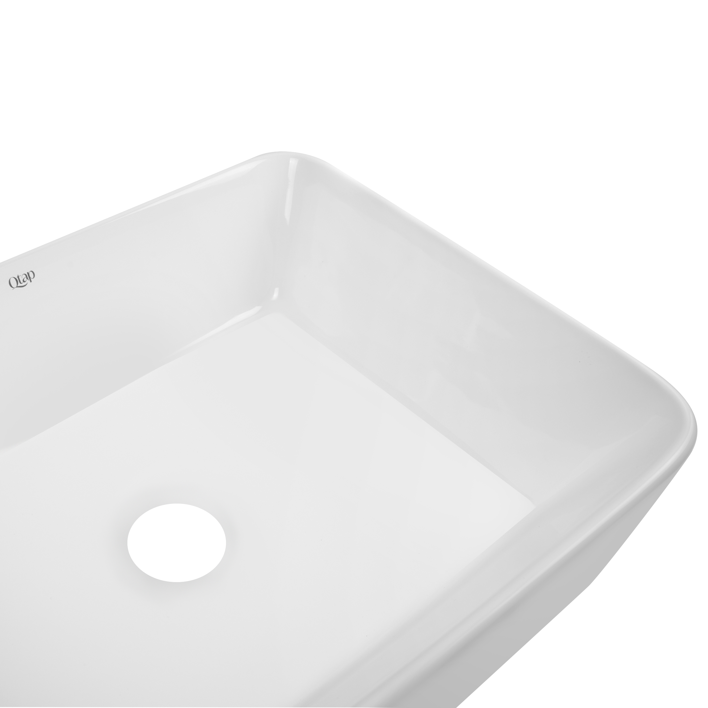 Раковина-чаша Qtap Tern 480х370х135 White QT17116069W 4