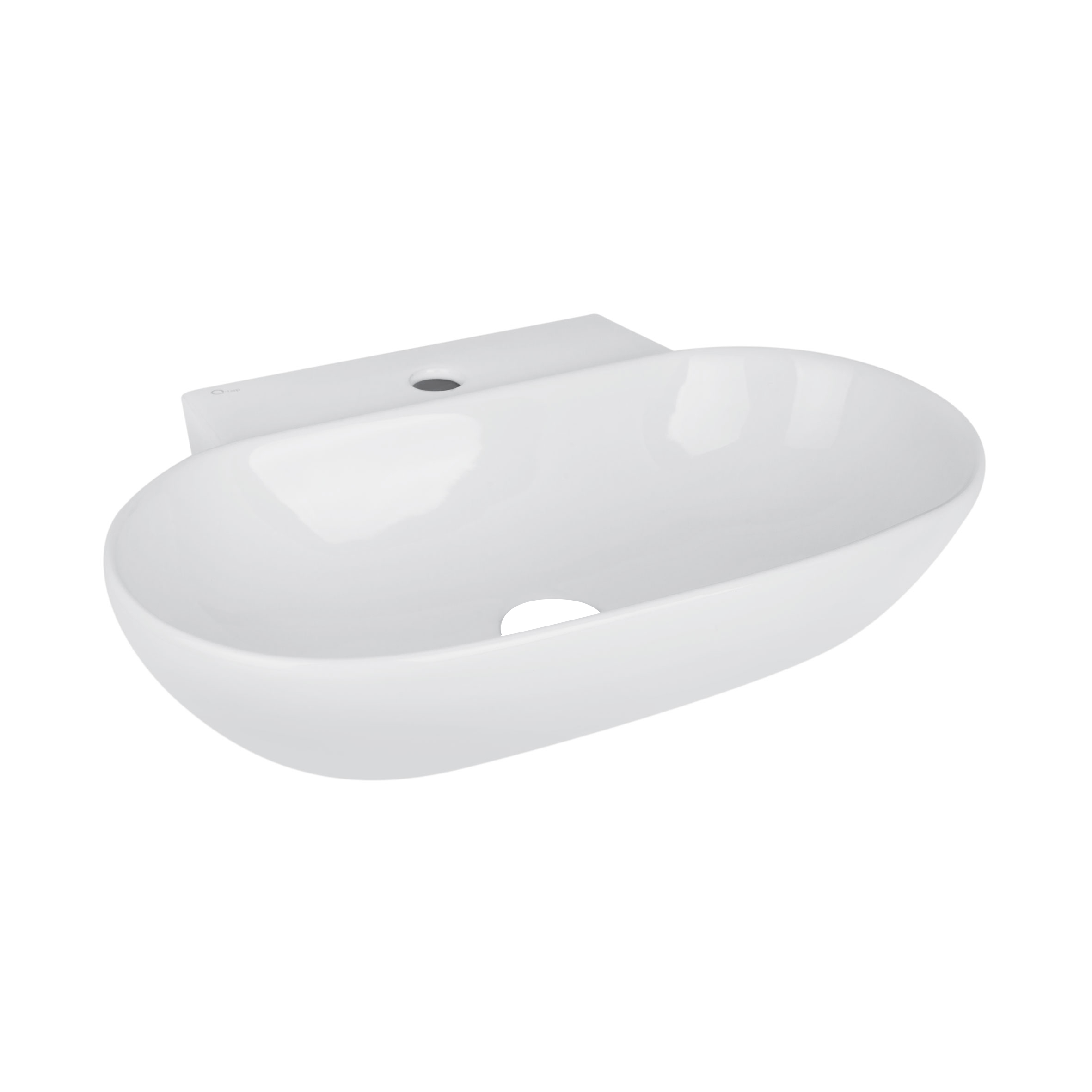 Раковина Qtap Cardinal 565х400х130 White QT0411K177WN 3