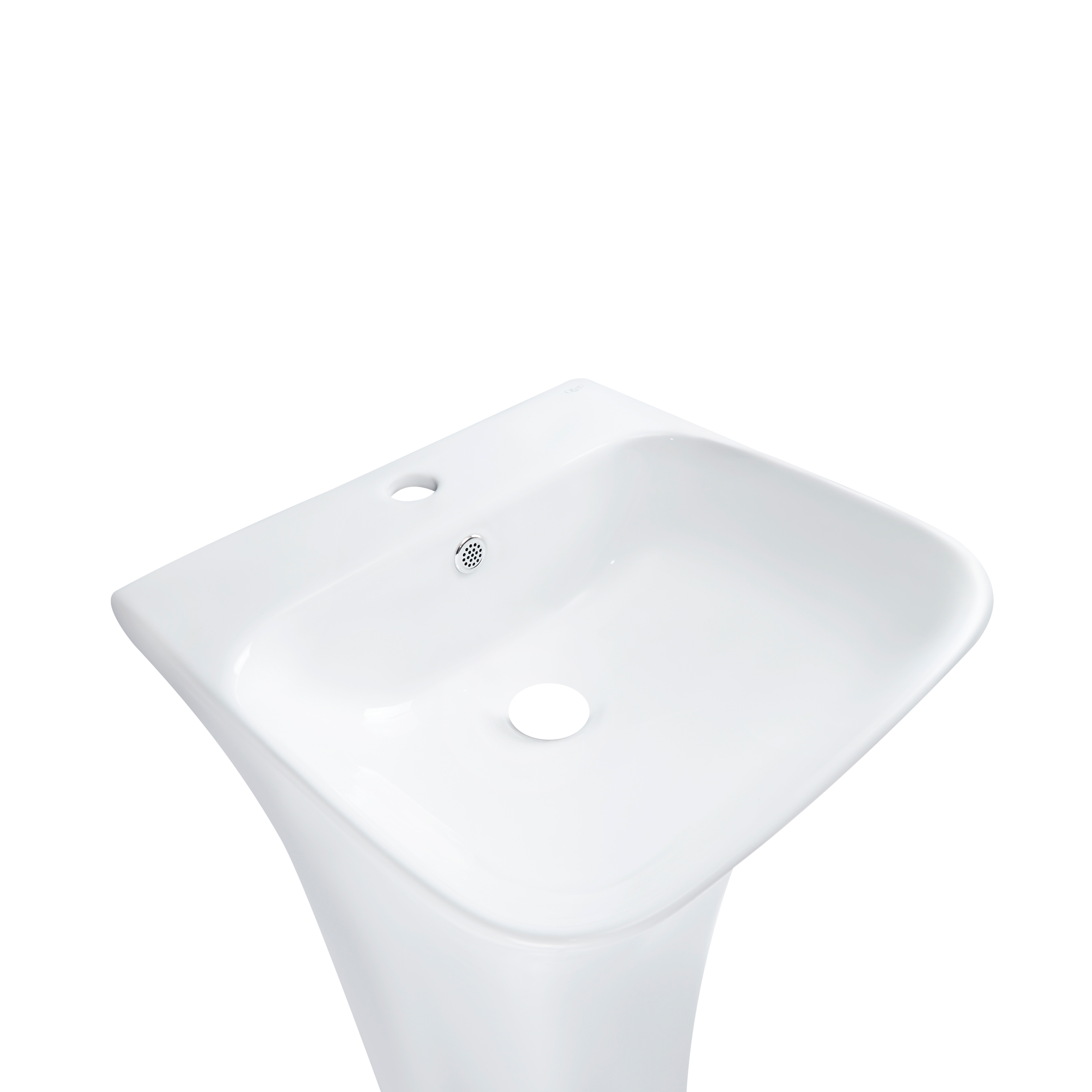 Раковина для підлоги моноблок Qtap Crow 450x435x835 White QT0511G315WN 3