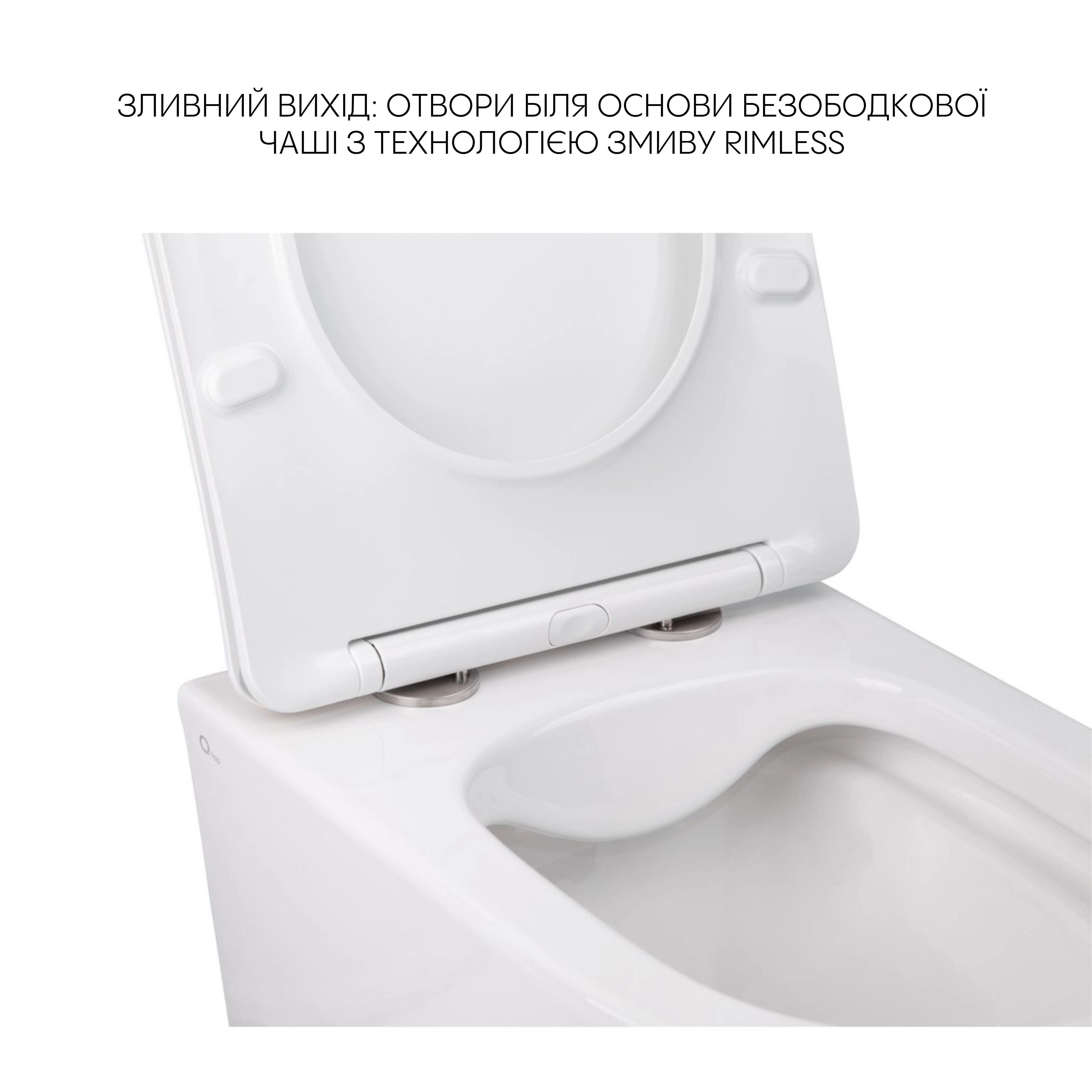 Комплект Qtap Swan 2 в 1: унітаз підвісний Rimless + біде підвісне 3