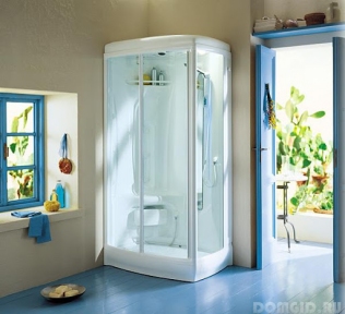 Встановлення душової кабіни ( піддон, двері, змішувач,сифон) підвищена складність встановлення