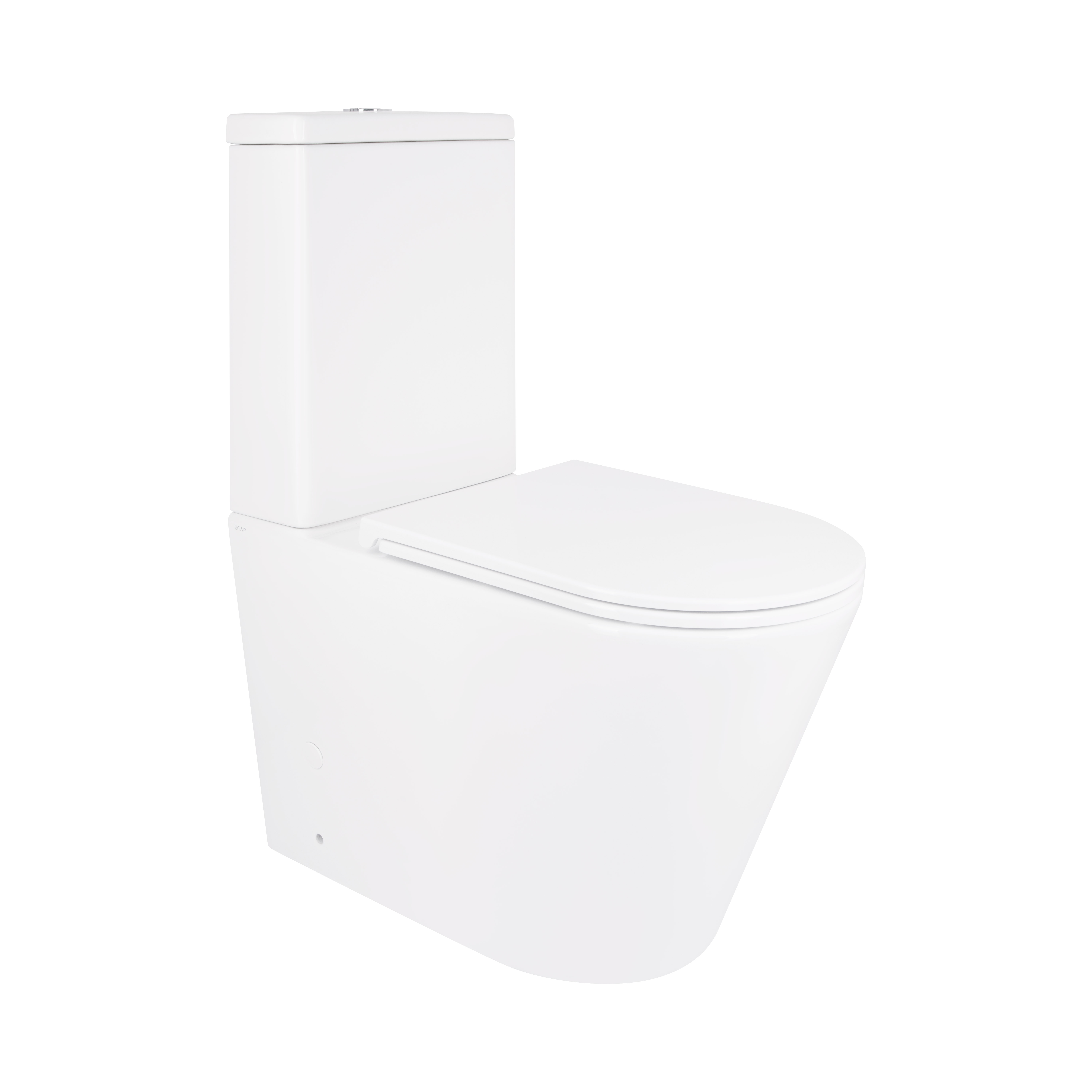 Унітаз-компакт Qtap Scorpio безободковий Ultra Quiet з сидінням Soft-close QT14222125AUQW