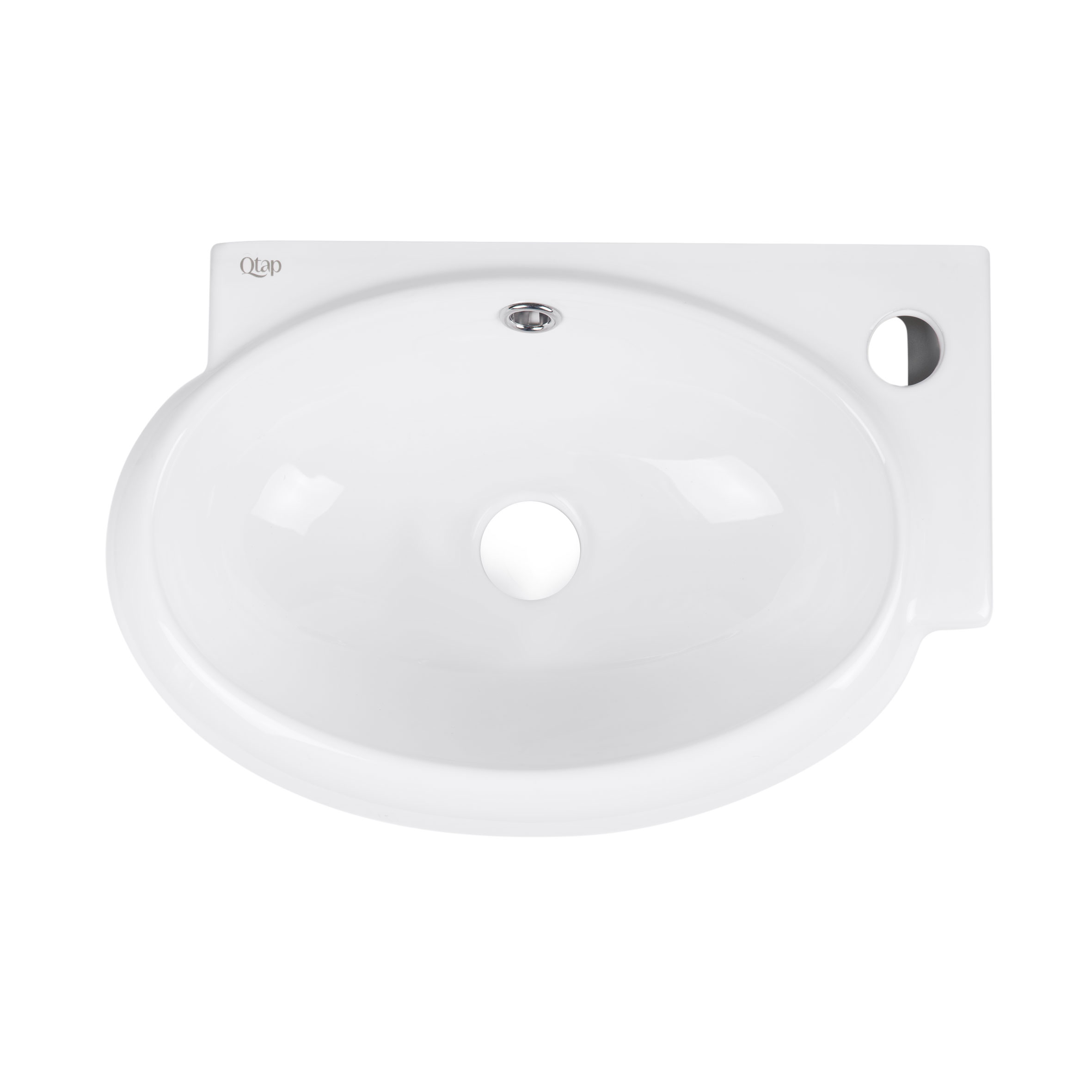 Раковина Qtap Leo 420x280x150 White QT11111008LW