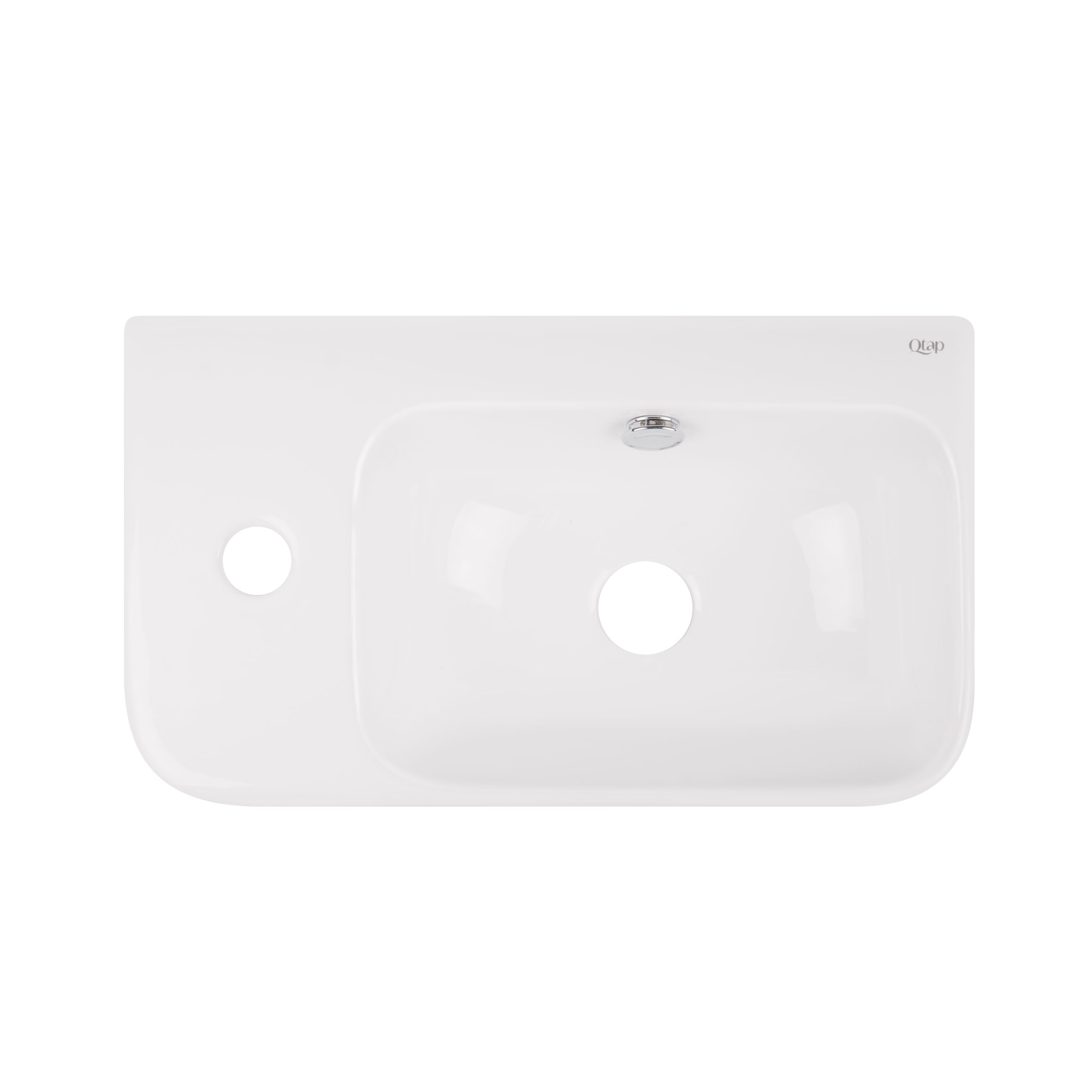 Раковина Qtap Tern 450х250х158 White QT1711H02RW