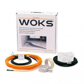 Комплект двожильний Woks 10-150 довжина 16 м/п обігрів 1,9 м2