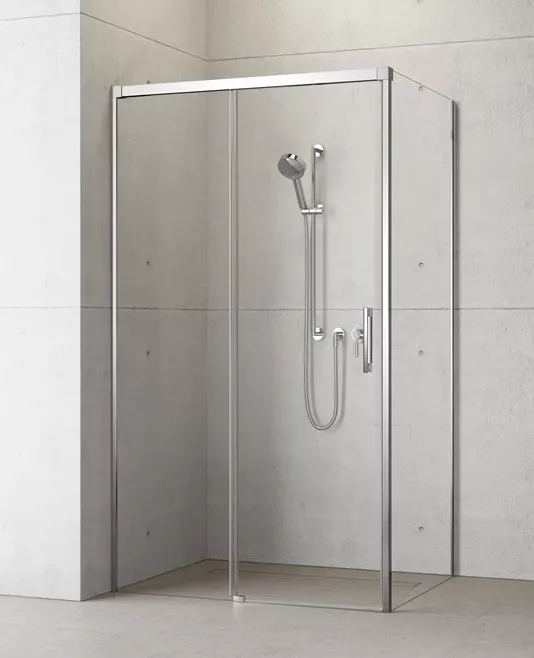 Душова кабіна Idea S1 800Lx2000 хром/прозоре