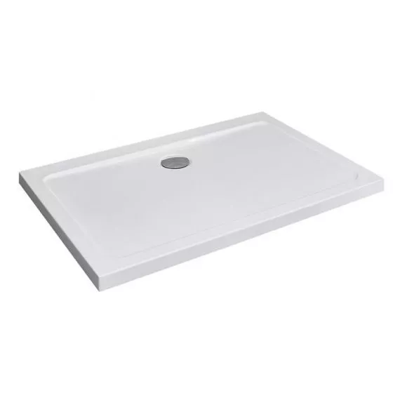 Підон для душа акриловий на полістироловій основі, Doros Plus D 100x90, 1000x900x50 білий/