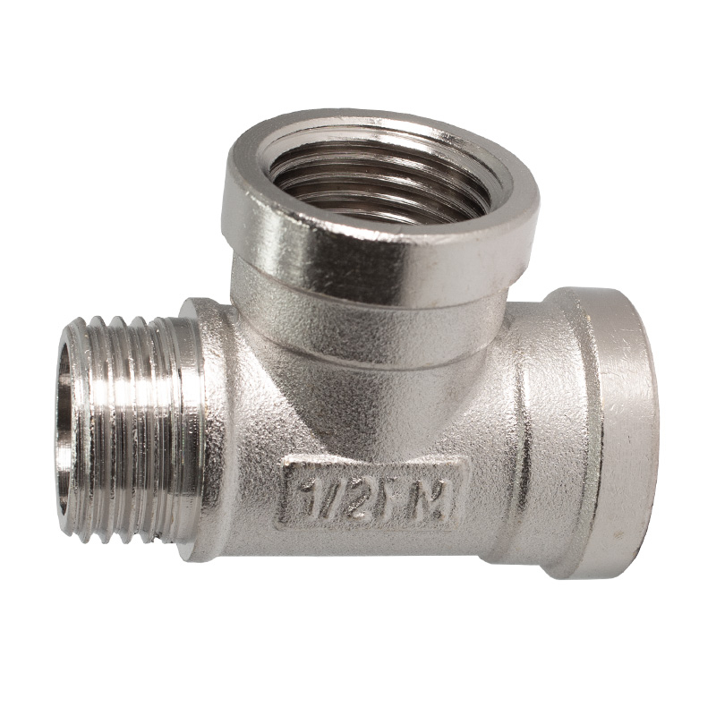 Трійник нікельований Remi ЗВВ 1/2”