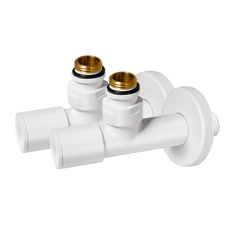 Комплект дизайн кранів Ideale Dante 1/2”x1/2” білий
