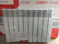 Радіатор алюмінєвий 500x78 mm CORSICA/0,75кг