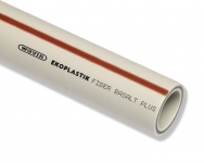 Труба Fiber Basalt Plus 20 white Ekoplastik BTRFB020TRCT