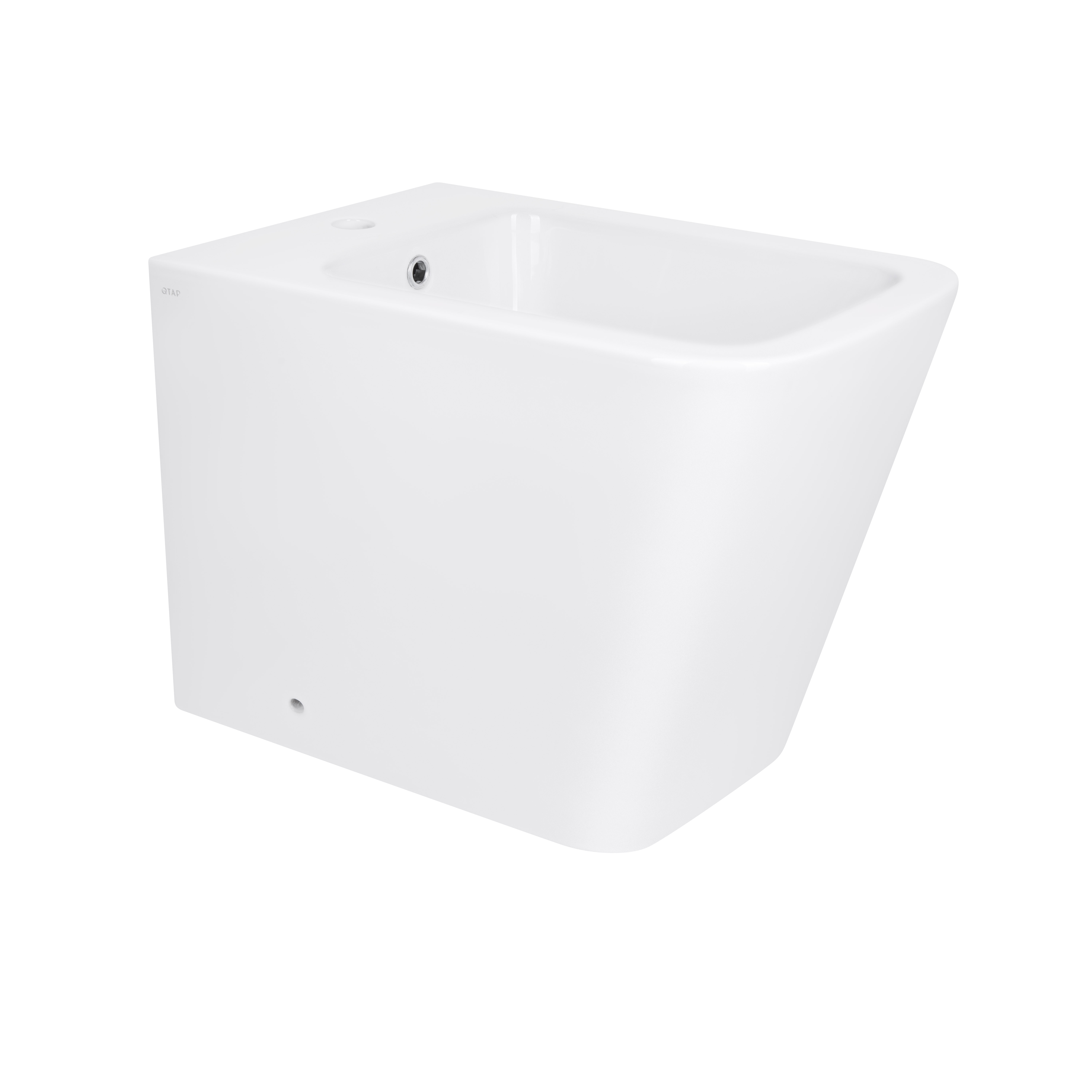 Біде підлогове Qtap Crow 545х360х410 White QT05443370W