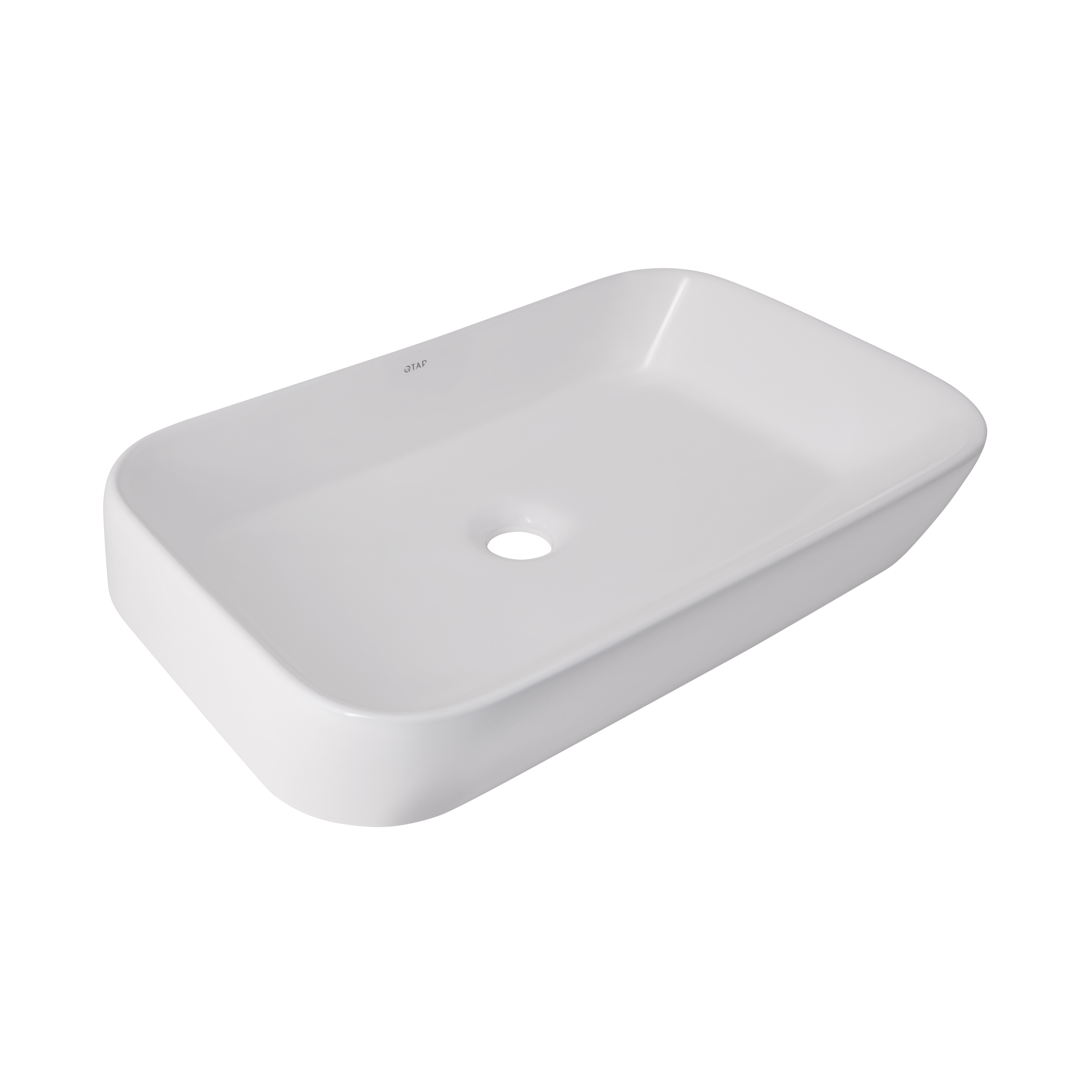 Раковина-чаша Qtap Scorpio 550х390х120 White QT14112243WN