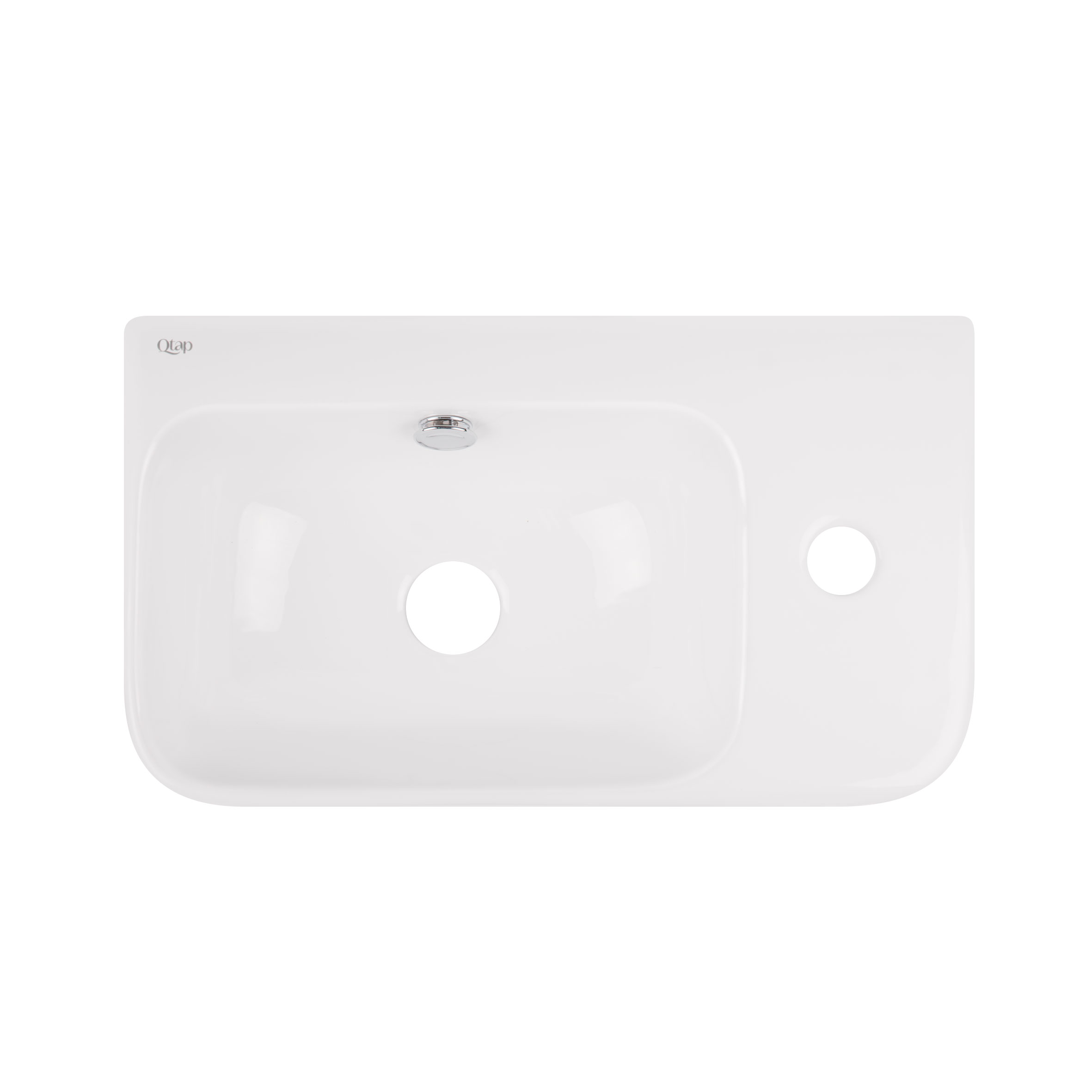 Раковина Qtap Tern 450х250х158 White QT1711H02LW