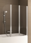 Шторка для ванни, скло прозоре, профіль хром оптик, товщина скла - 4мм Armatura Standart 170-06991P