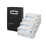 Комплект резервного живлення LP (LogicPower) ДБЖ + мультигелева батарея (UPS W3000 + АКБ MG 8280W)