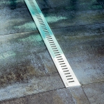 Пластмасовий душовий канал з нержавіючою решіткою Ravak OZP RAVAK Zebra 750 - пластик