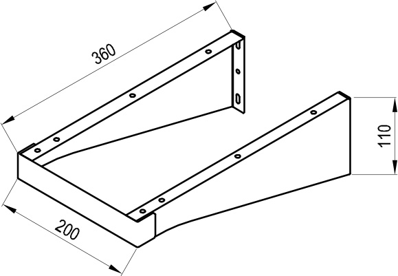 Кріплення стільниці 120 Balance/Comfort