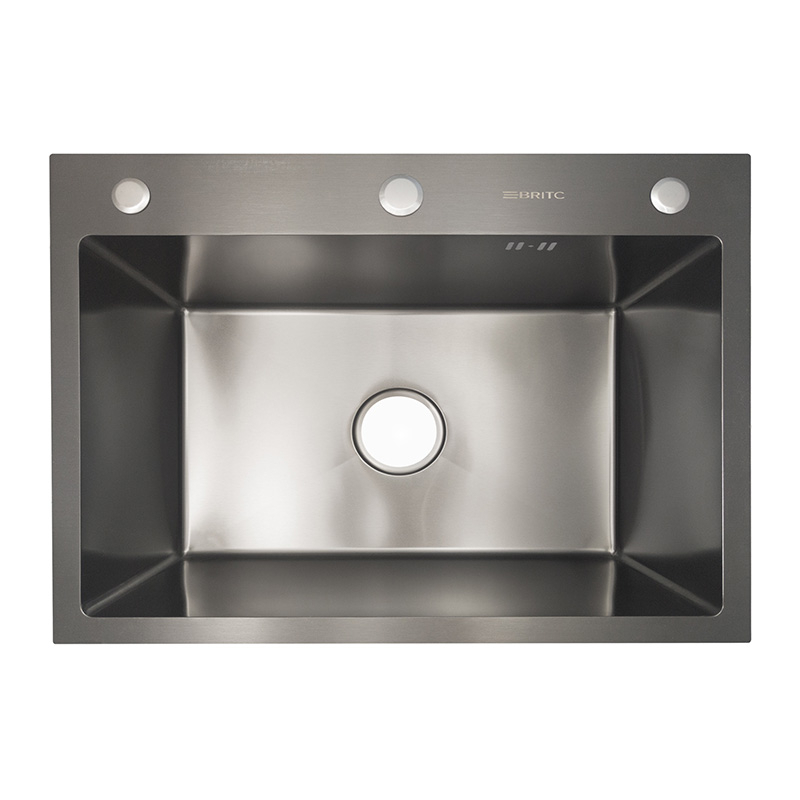 Кухонна мийка Britc HM HS6045, чорна