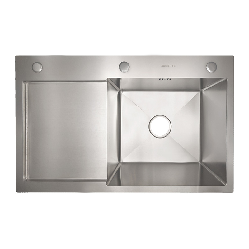 Кухонна мийка Britc HM HS7848AL, нержавійка
