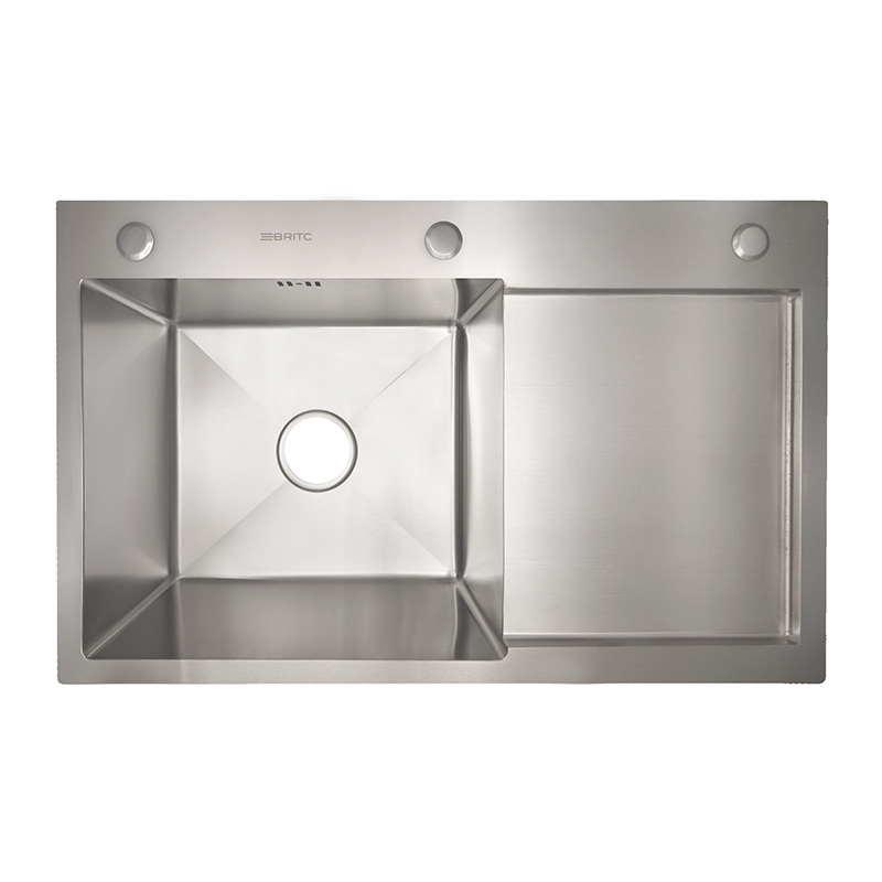 Кухонна мийка Britc HM HS7848AR, нержавійка